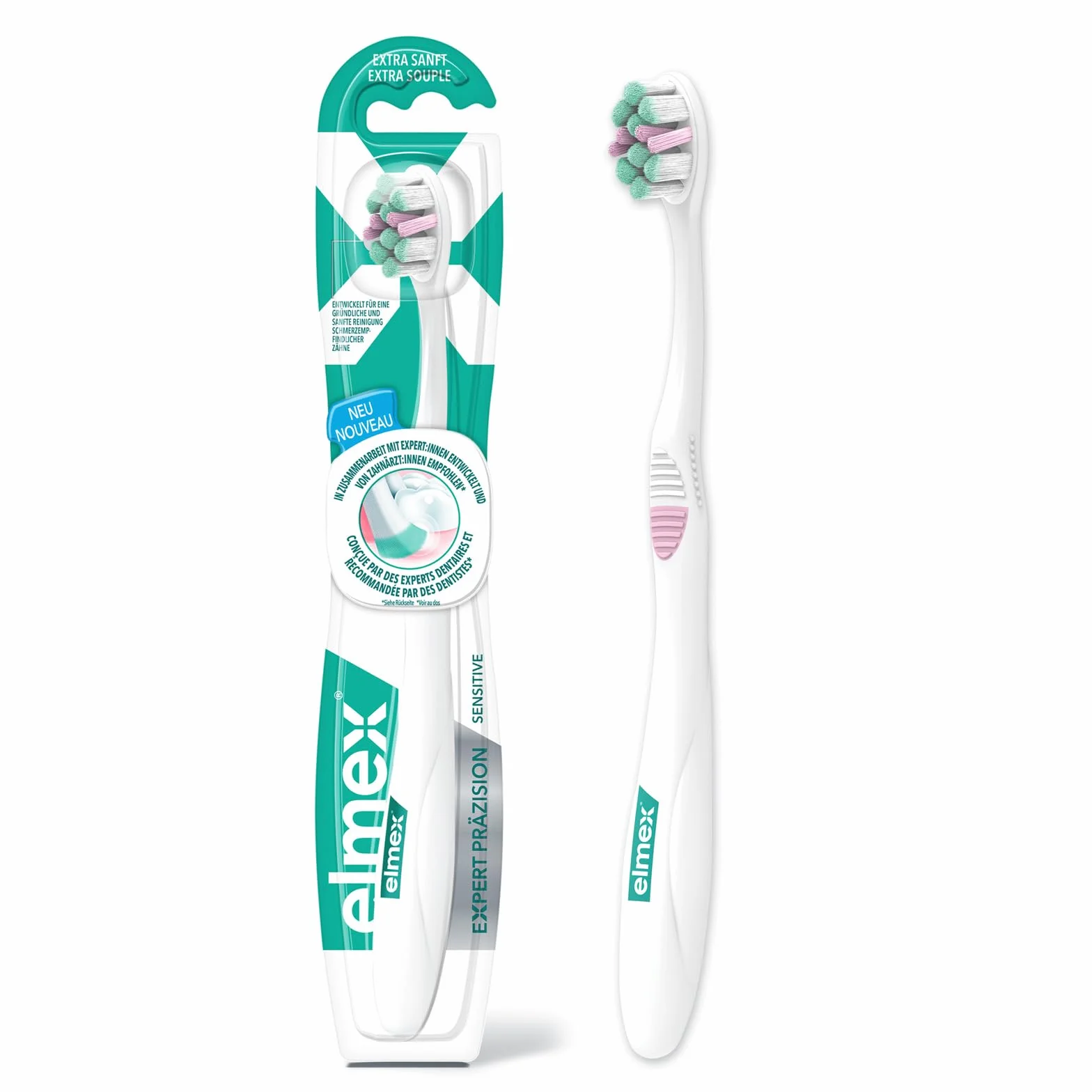 elmex Expert Precision SENSITIVE szczoteczka do zębów delikatna