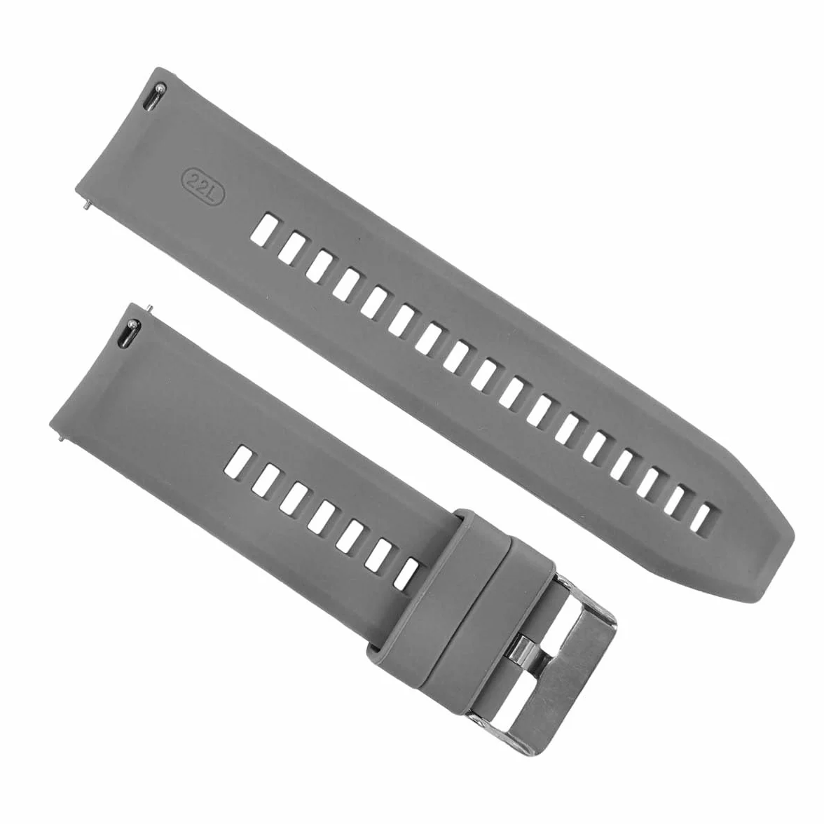 INF Pasek kompatybilny z Garmin/Huawei/Samsung Galaxy Watch/Gauchi COROS 22 mm, pasek do zegarka dla mężczyzn i kobiet, sportowy silikonowy pasek, 22 mm de large