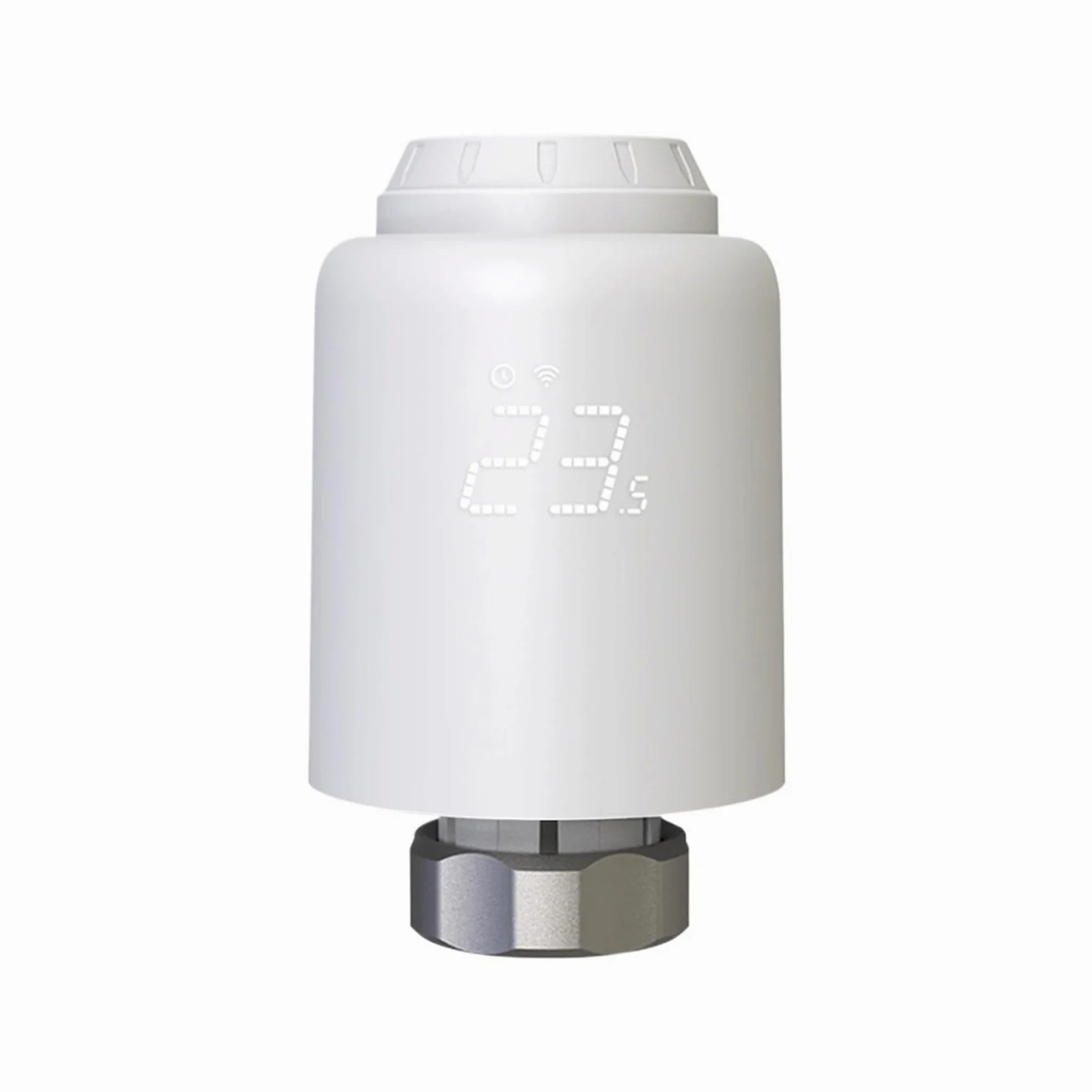 Zawór Termostatyczny Grzejnikowy Bezprzewodowy Zdalny Regulator Temperatury Ogrzewania Sterowanie Głosowe Informacja O ZgodnośCi(1PCS Valve)