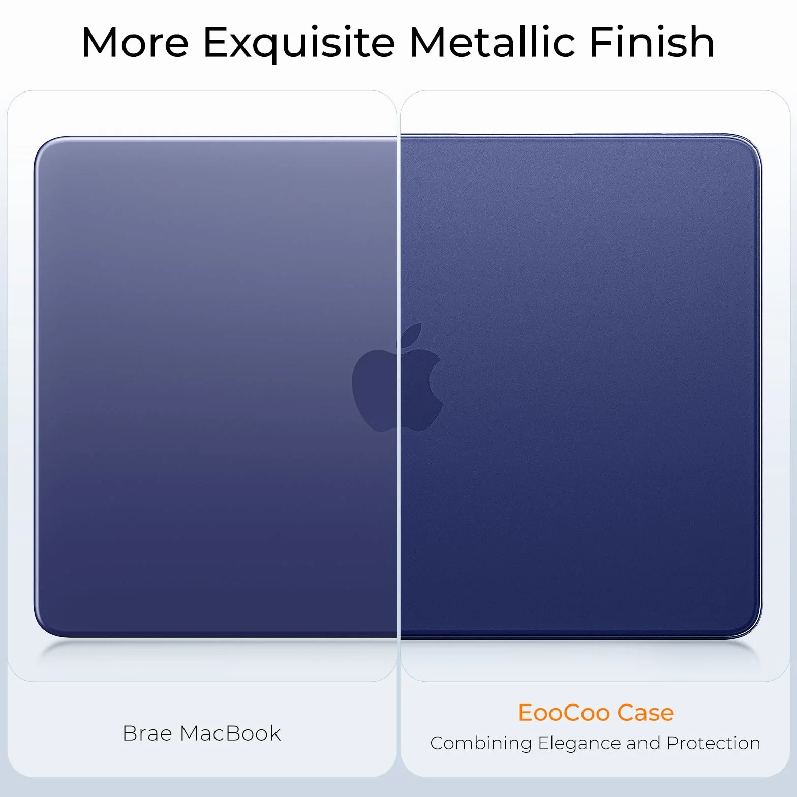 EooCoo Etui Kompatybilne z Apple MacBook Neo 2026,13"Laptop Mac A3404 z Chip A18 Pro i 13"Wyświetlaczem Liquid Retina,Ultracienkie Matowe Sztywne Plastikowe Osłona Ochronna-Indygo