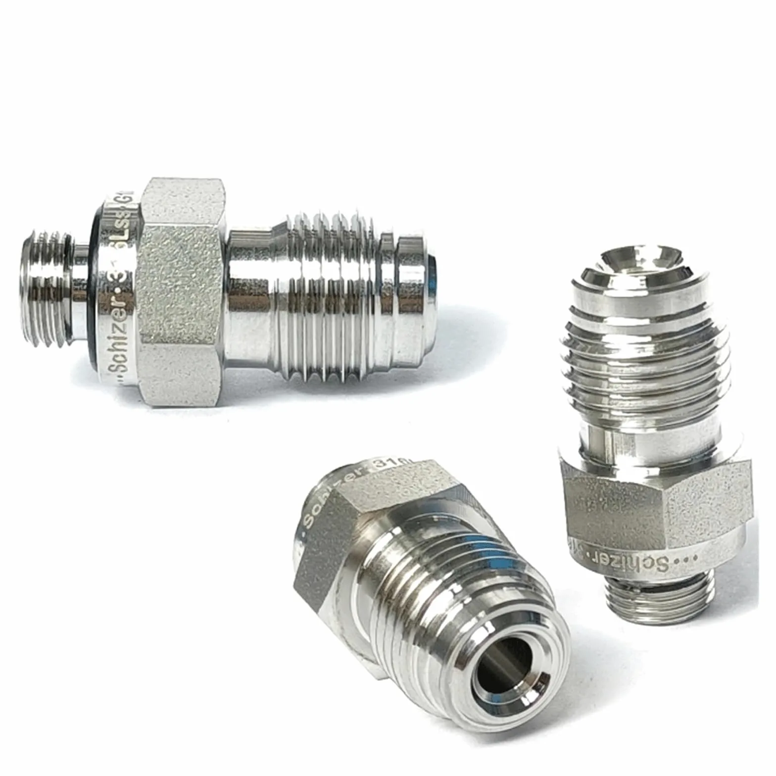1/8 "1/4" 3/8 "BSPP męski na 1/4" magnetowid męski złączka SUS316L złącze rurowe ze stali nierdzewnej łącznik złącze adaptera(G3l8 BSP To 1l4 VCR)