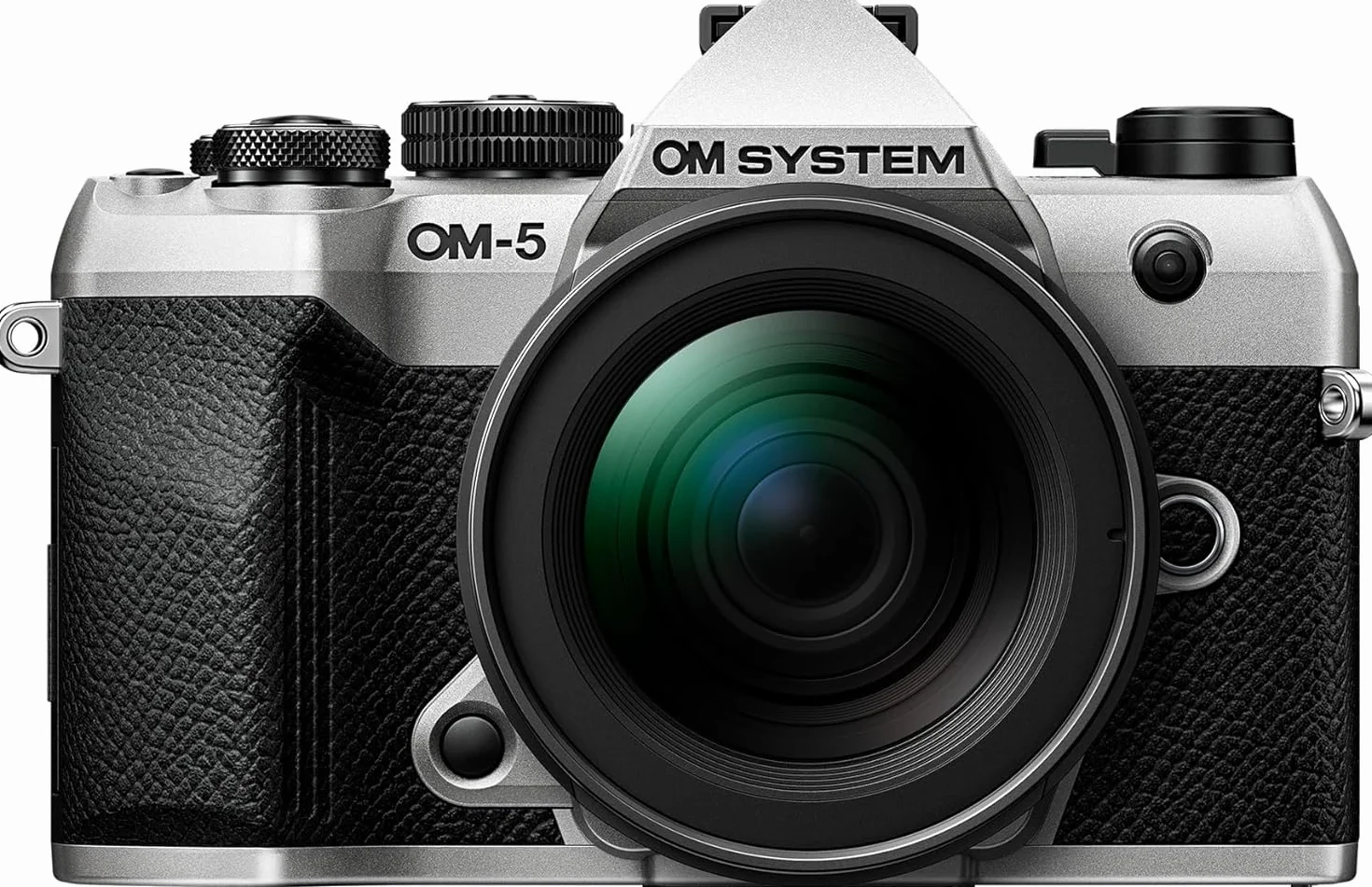 OM SYSTEM OM-5 Mark II Aparat systemowy Mikro Cztery Trzecie z obiektywem M.Zuiko Digital ED 12-45mm PRO, 20-megapikselowy czujnik Live MOS, 5-osiowa stabilizacja obrazu, uszczelnienie IP53
