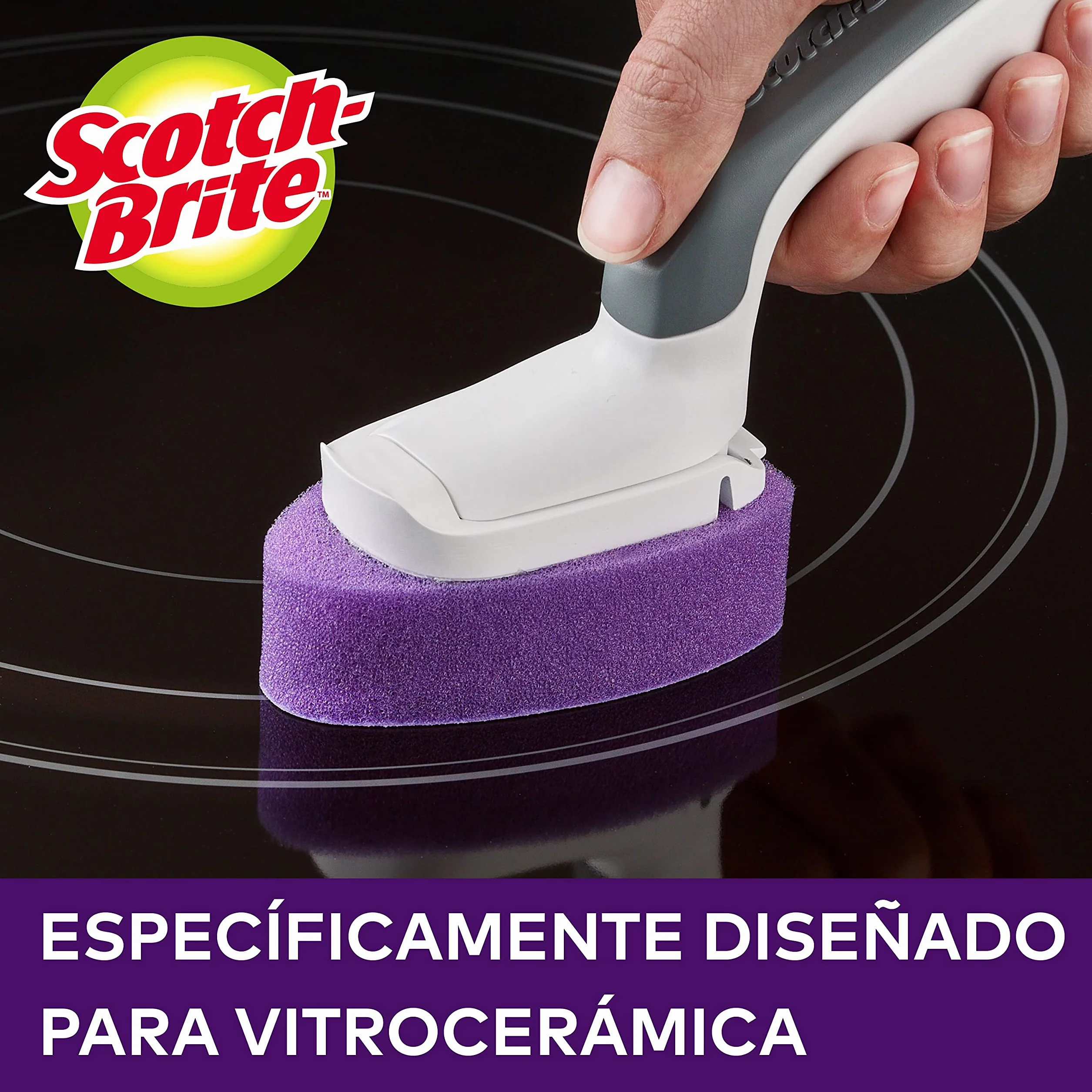 Scotch-Brite Wkłady do szklanej różdżki kuchennej, 2 sztuki w opakowaniu