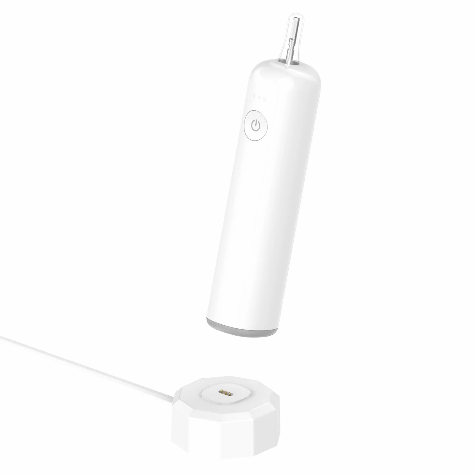 Laifen, elektryczna ładowarka do szczoteczek do zębów, magnetyczna podstawa ładująca do elektrycznej szczoteczki do zębów, ładowarka zamienna do szczoteczki do zębów z kablem USB (biała)