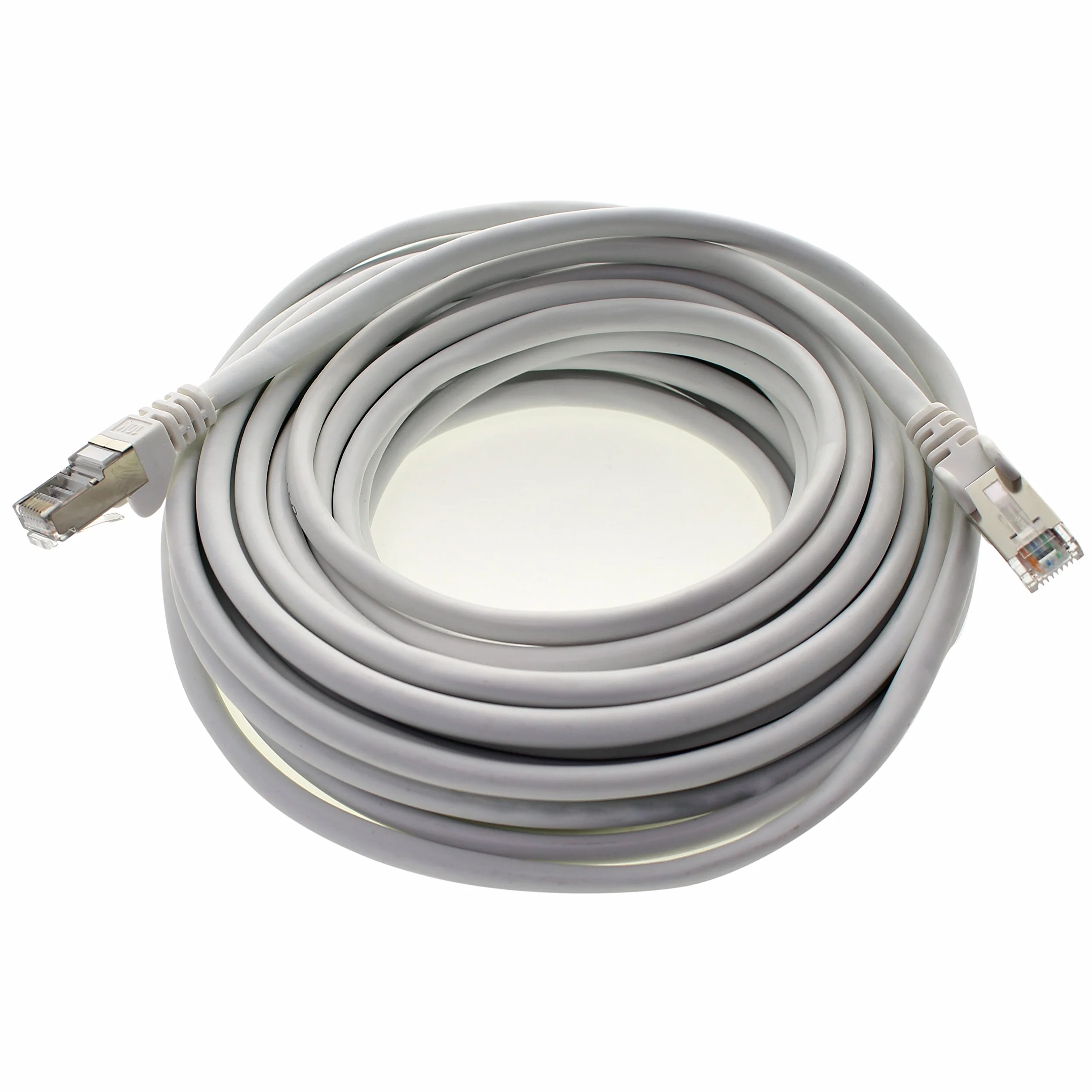 1aTTack CAT5 SFTP kabel sieciowy Ethernet LAN z 2 x RJ45 30 m - biały