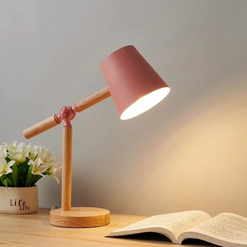 Lampa biurka Nowoczesna minimalistyczna lampa biurka LED Badanie Ochrony Oczywnej Ochrony wzroku Specjalna lampa stołowa odpowiednia do biurka Dormitor Sypialnia Pokazanie Uczytanie Dekoracja biura