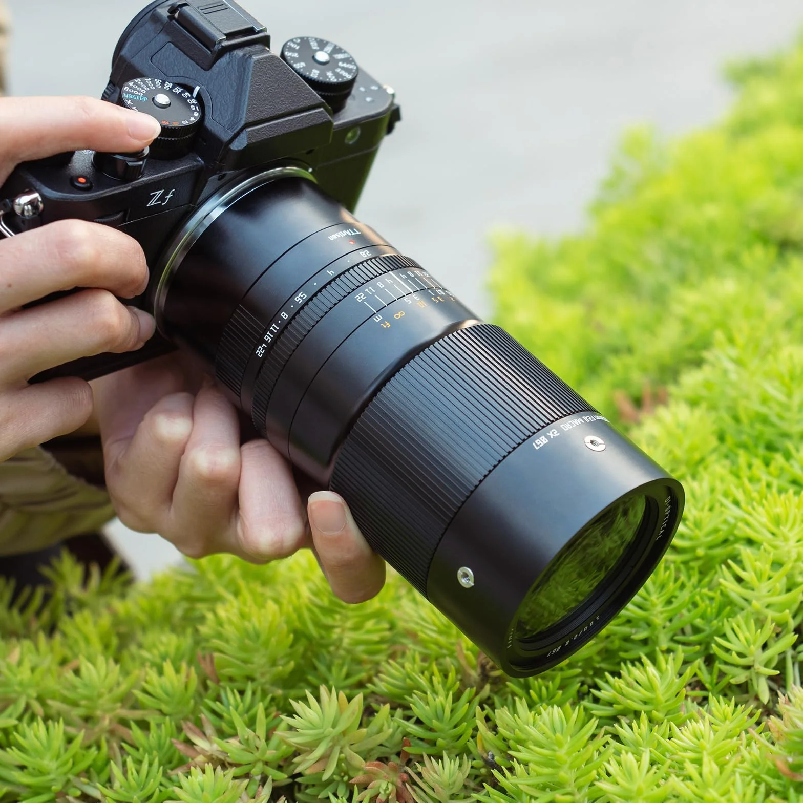 TTARTISAN 100 mm F2.8 Makro 2X Obiektyw do Nikon F Pełnoklatkowy ręczny