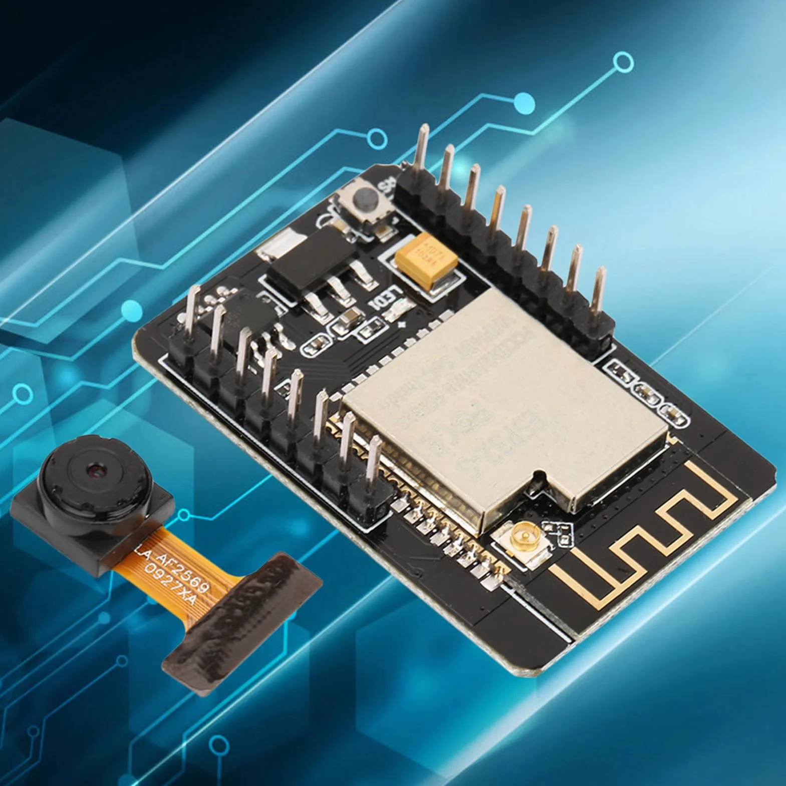 ESP32-S Wi-Fi + moduł kamery BT ESP32 z modułem kamery dla dwurdzeniowych 32-bitowych procesorów aplikacyjnych