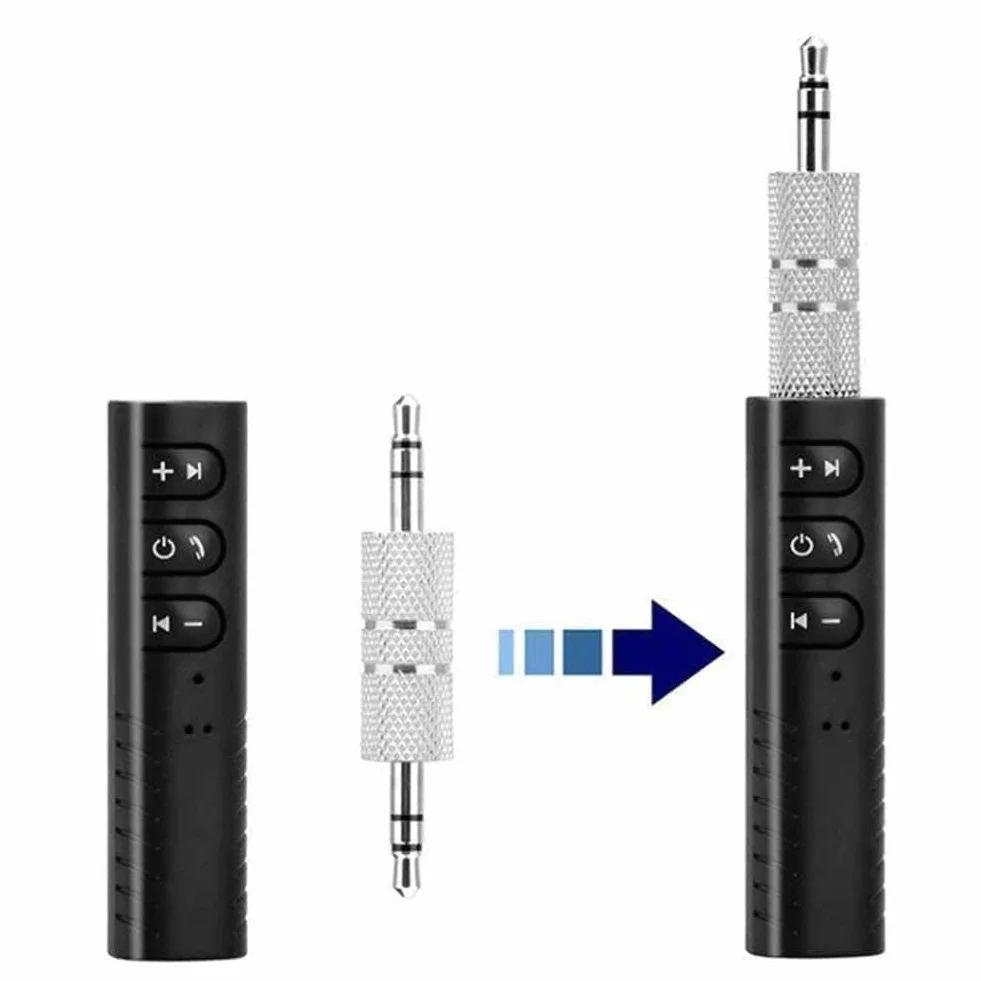 Adapter odbiornika Bluetooth 5.0 3,5 mm do samochodu Aux Audio Słuchawki Zestaw głośnomówiący A2dp