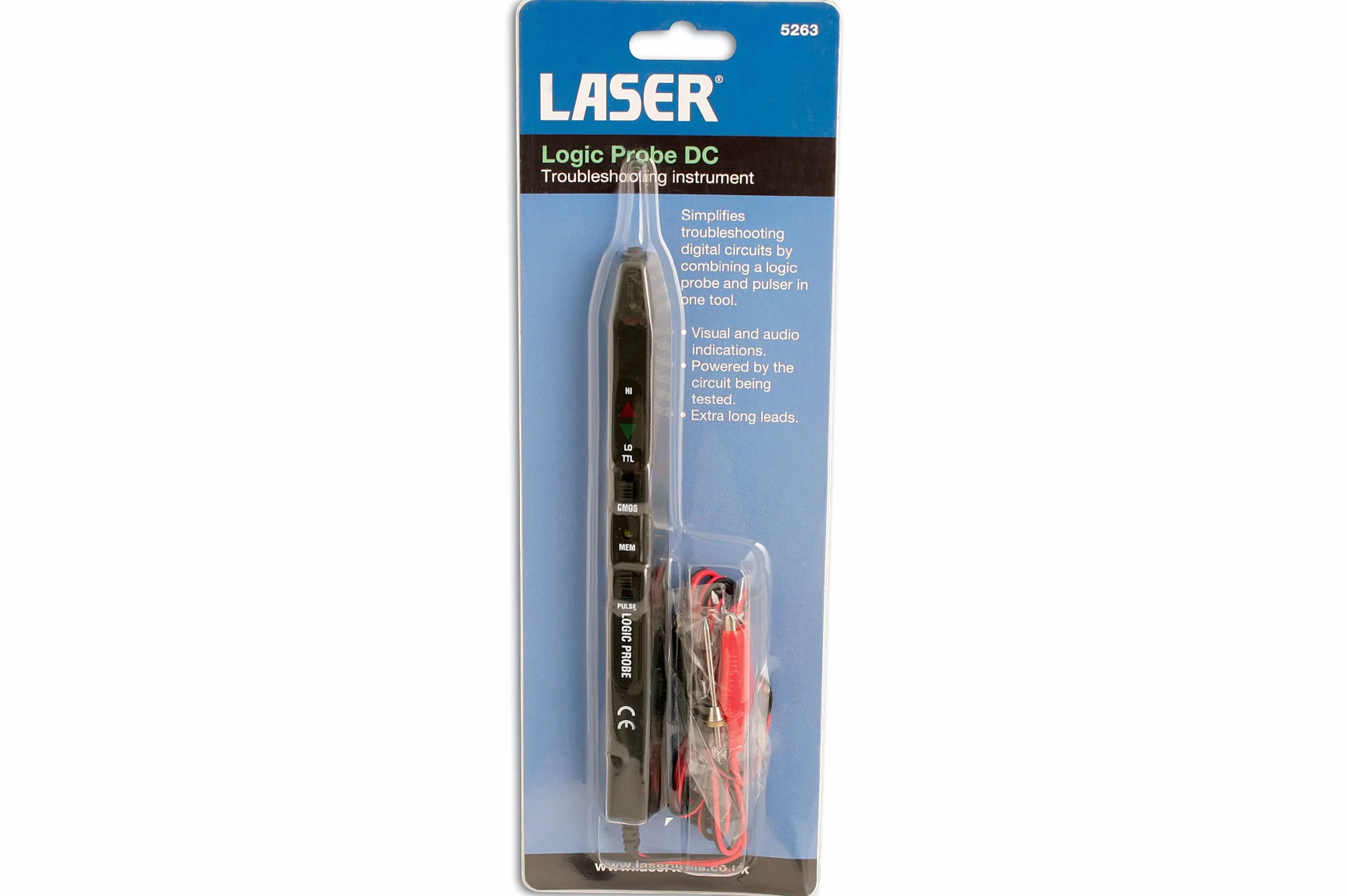 Laser 5263 tester logiczny, DC