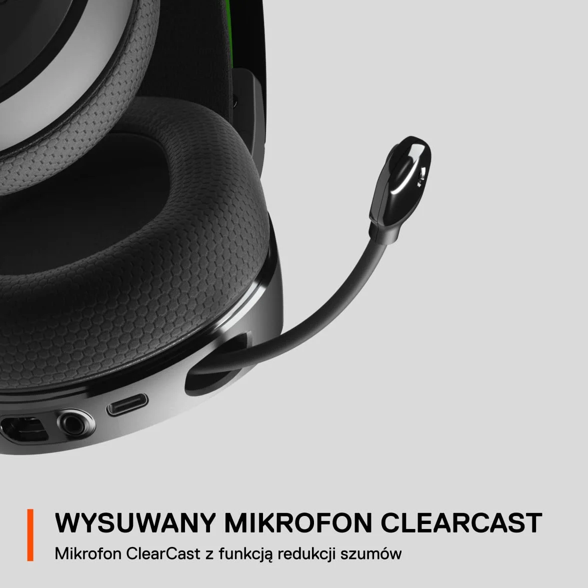 Steelseries Arctis 7X+ Słuchawki Gamingowe, Czarny