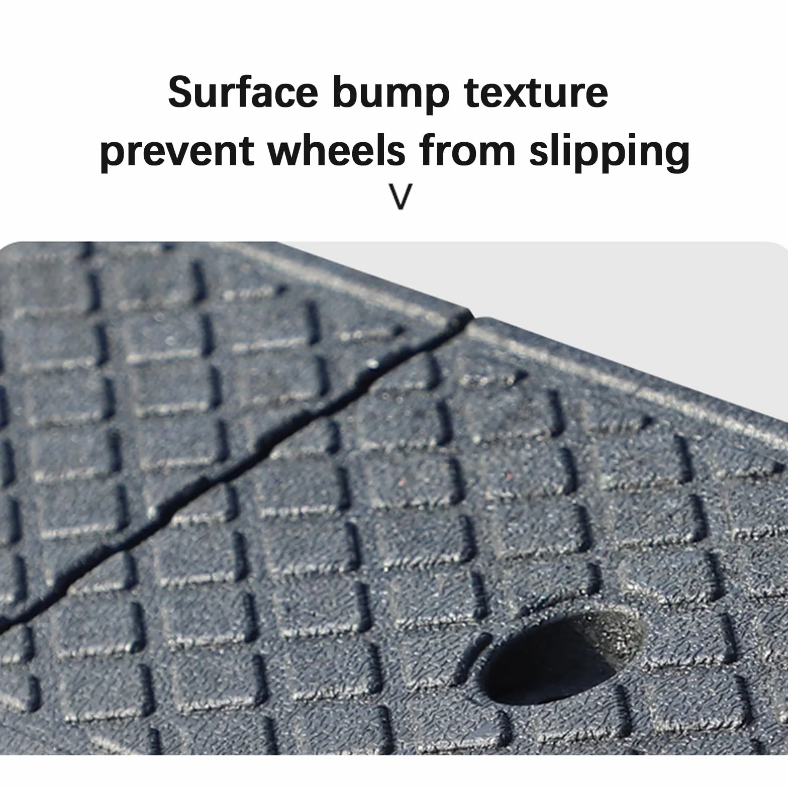 Rubber ramps for door threshold,threshold ramp 6 inch rise,ramps for steps,A variety of heights are available, easy to carry, and suitable for multiple scenarios (driveways, sidewalks, parks, etc.)(50