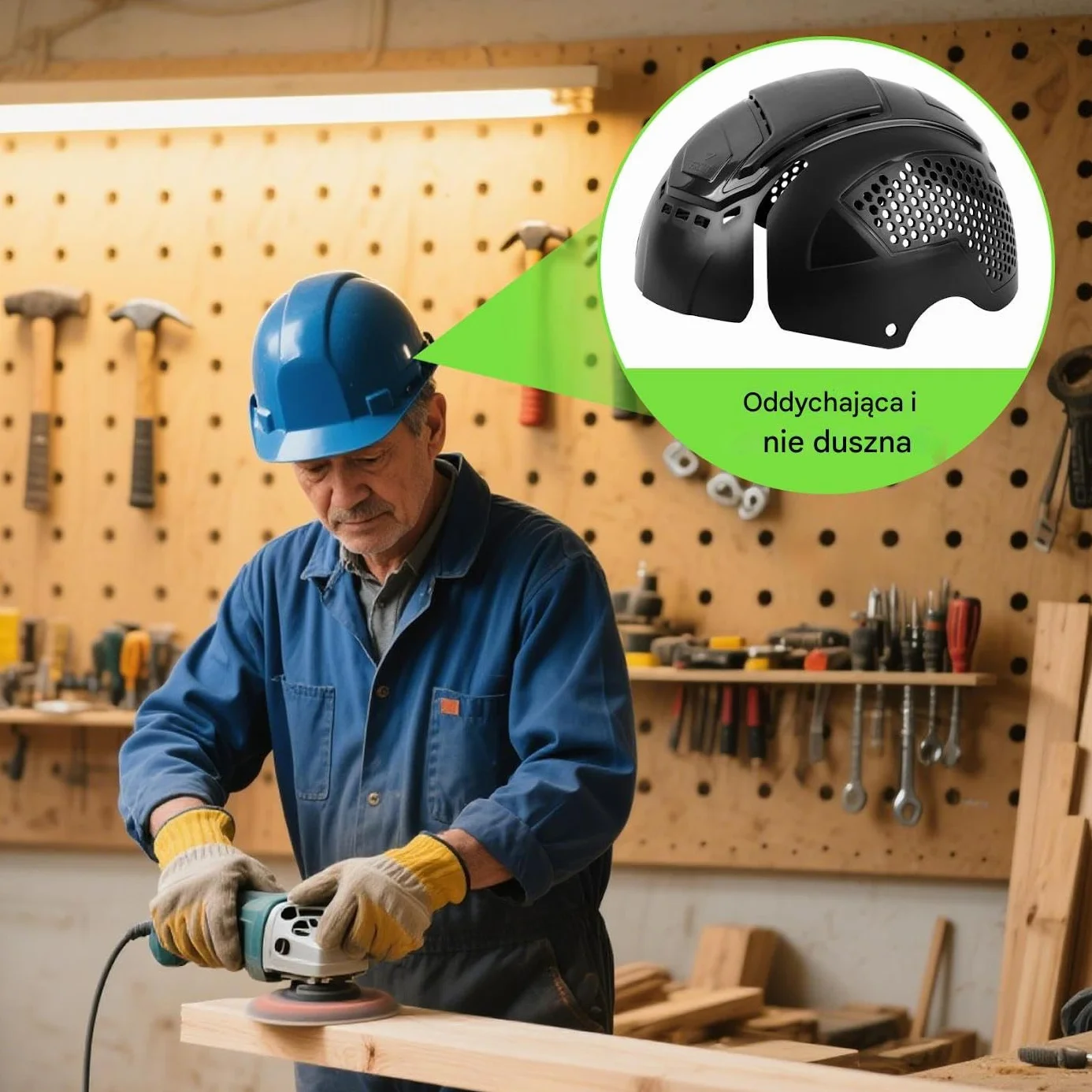 Bump Caps Insert - Breathable Safety Helmet, 6.69×8.27×4.72 Inches Protective Work Cap Supplies for Training, Workshop, Processing, Falls, Accidents, Airsoft, or Sweat Absorption, Lightweight