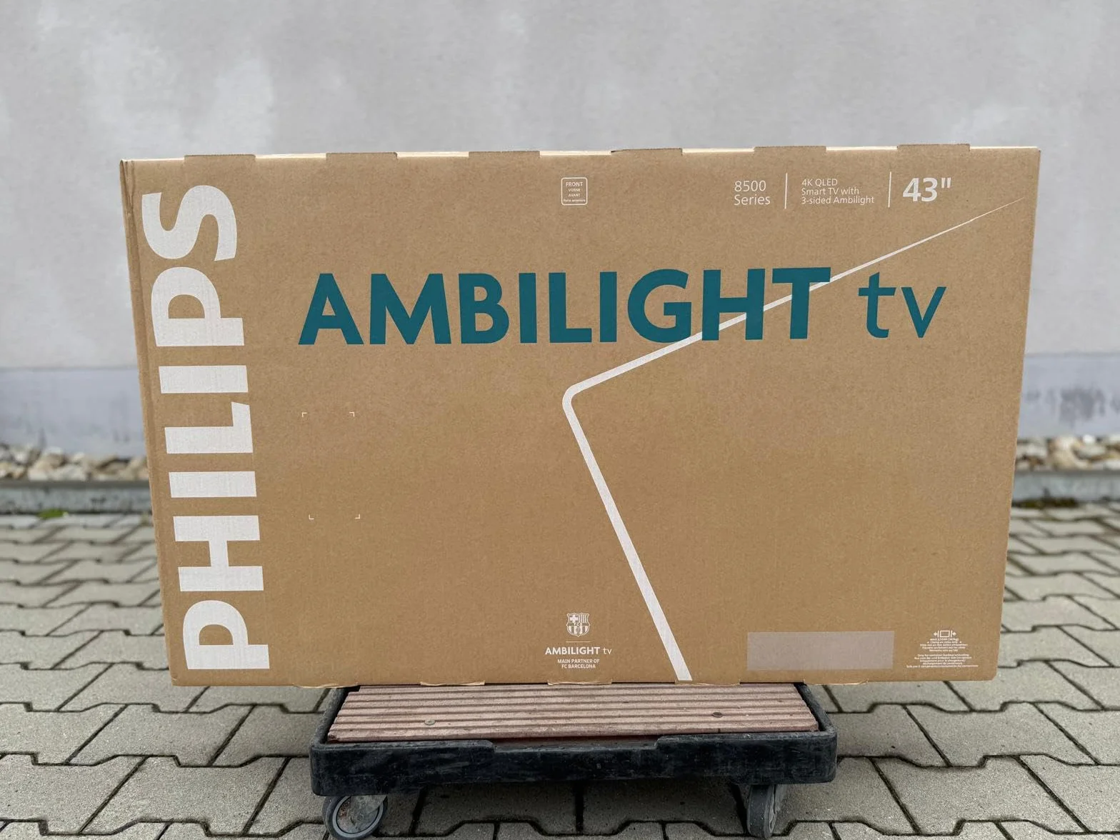 Philips Ambilight 43PUS8500 4K LED Smart TV 43 cali Pixel Precise Ultra HD Titan OS Dolby Atmos