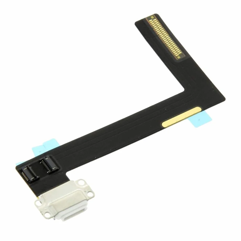 MMOBIEL DOCK CONNECTOR Kompatybilny z iPad Air 2 (2014) / iPad 6 (2018) - Port Flex kabel - wymiana - w tym. Śrubokręty - białe