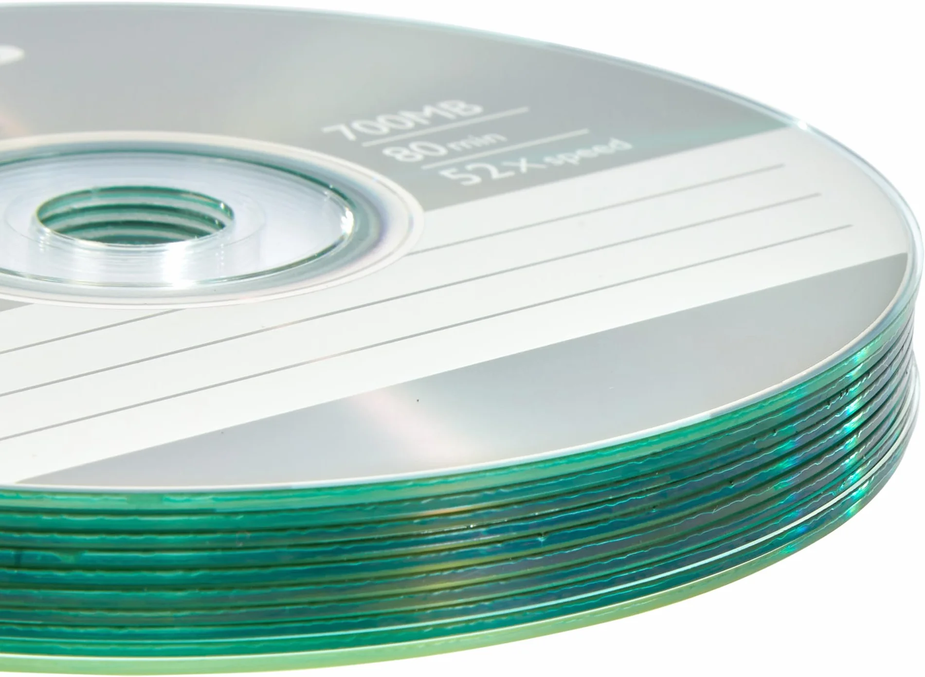 Philips CD-R nośniki o wysokiej prędkości High-speed (700 MB / 80 minut, 52x prędkość, wrzeciona 10 szt.)
