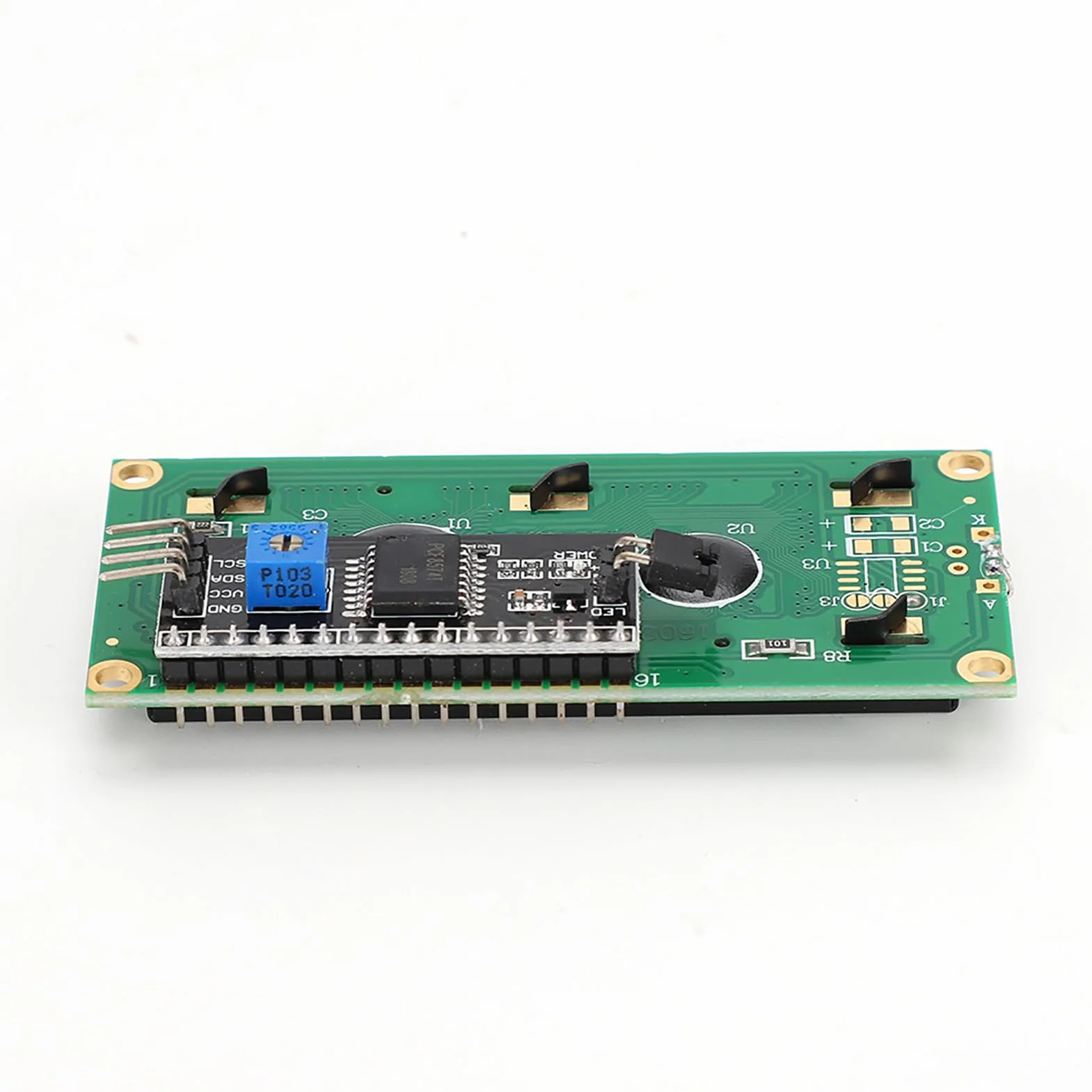 Moduł LCD 1602 I2C z Niebieskim Podświetleniem Adapter