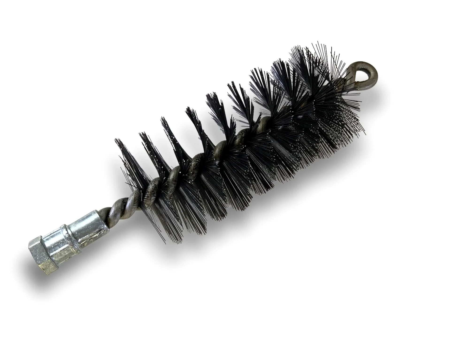 Zestaw 6 szczotek rurowych PRO STEEL Ø 60 mm | Złączka M12*175 żeńska | Stal skręcona | Szczotka do czyszczenia rur i rurociągu | Kibros 41SCA60x6