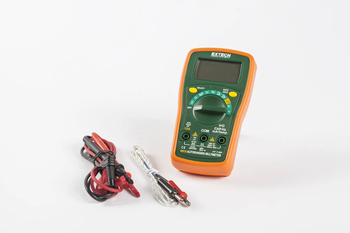 Extech Cyfrowy mini multimetr, 1 sztuka, MN36