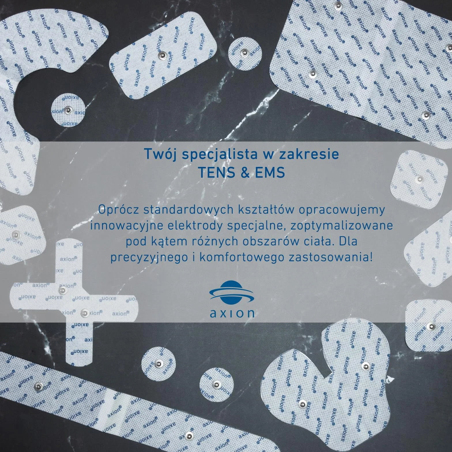 Elektrody do elektrostymulatora tens-ems pasują do sanitas vitacontrol beurer 5x5cm, 20 szt.