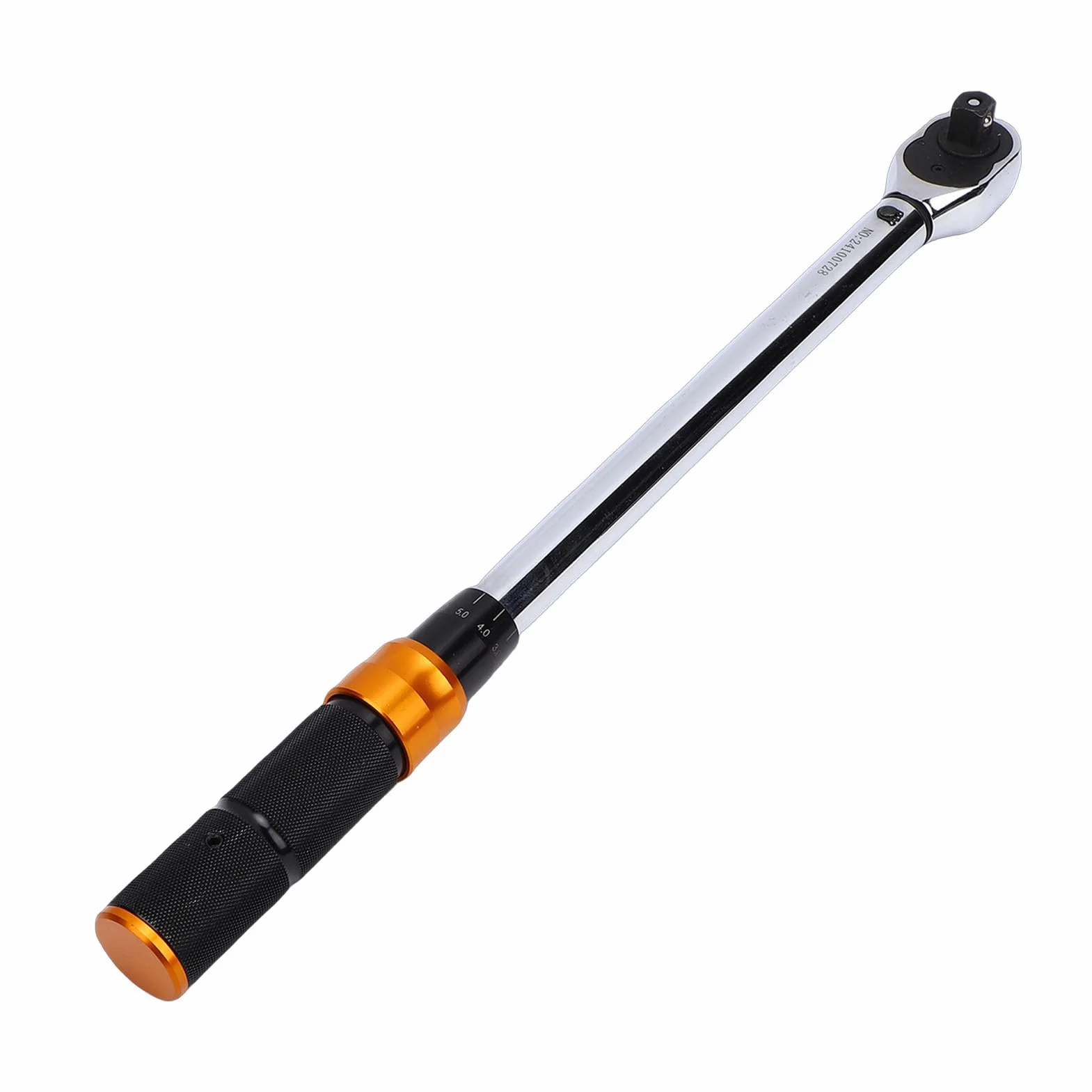 AUNMAS Klucz Skrętny Click, Regulowany Klucz Dynamometryczny z grzechotką ze Stali CRV 1 2-calowy Napęd 20 210 Nm 72 Zęby Dwukierunkowe do Mechaniki Montażu Samochodów