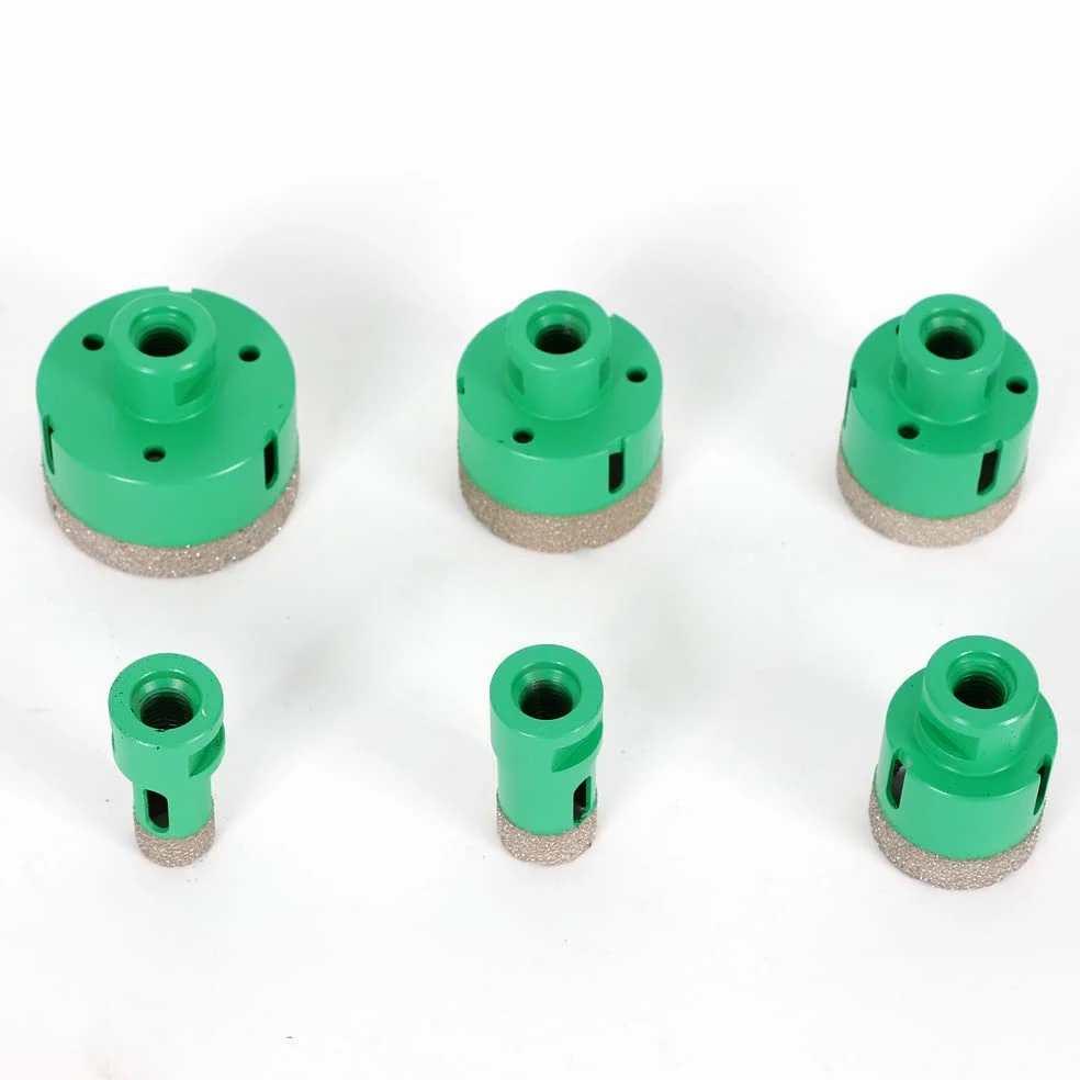 Zestaw wierteł do metalu, wierteł do kamienia, zestaw wierteł do metalu, do kamienia, ceramiki, marmuru, granitu, szkła – 68 mm do 20 mm, z pudełkiem do przechowywania