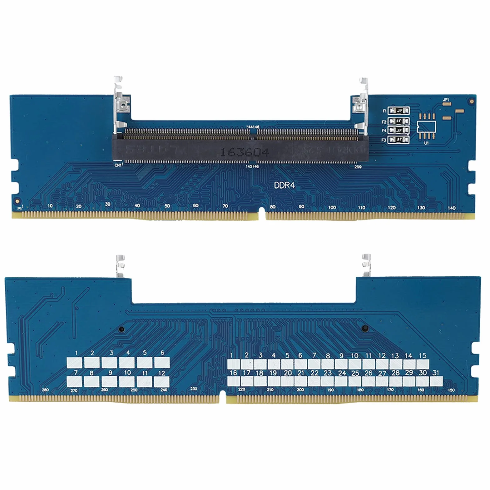 Profesjonalny Laptop DDR4 SODIMM do Komputera Stacjonarnego DIMM Złącze Pamięci RAM Przystosowane do Adaptera Konwertera Kart Pamięci