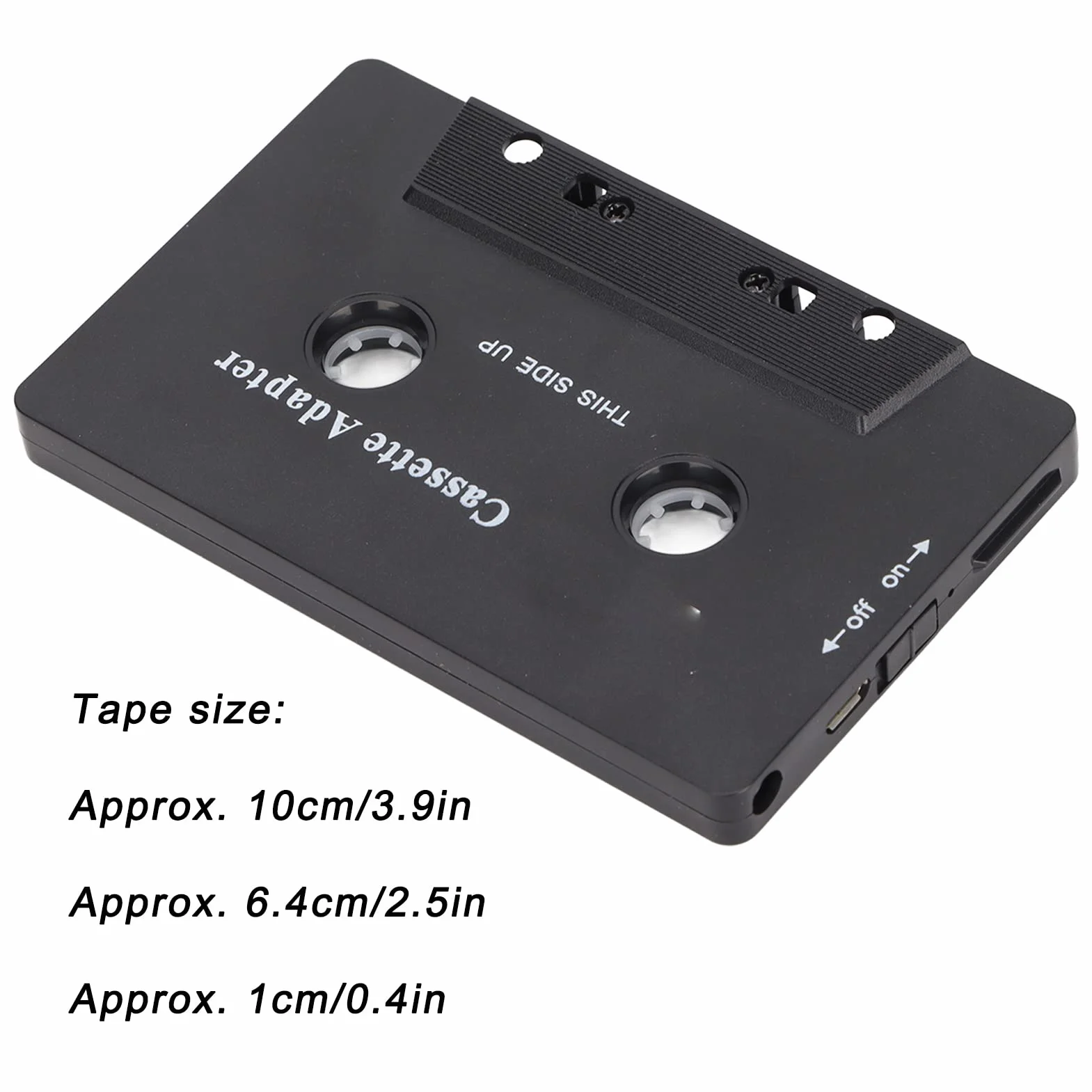 Bluetooth Kaseta Adapter z Redukcją Szumów Stereo Odbiornik Aux do Samochodu