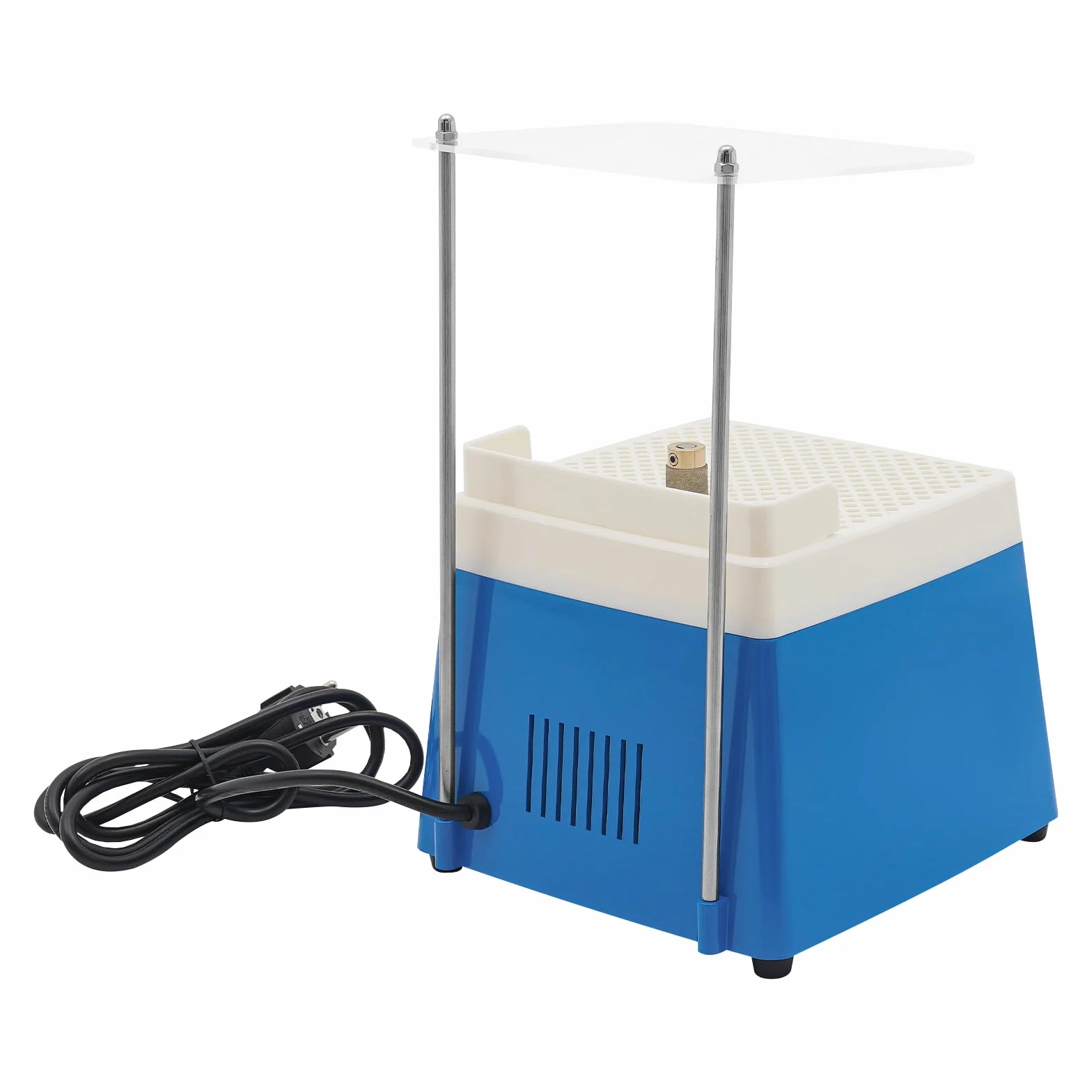 Szlifierka do szkła 65 W, 220 V, mini elektryczna szlifierka 4200R, dla twardych materiałów takich jak szkło, ceramika, jadeit i kamień (niebieska)