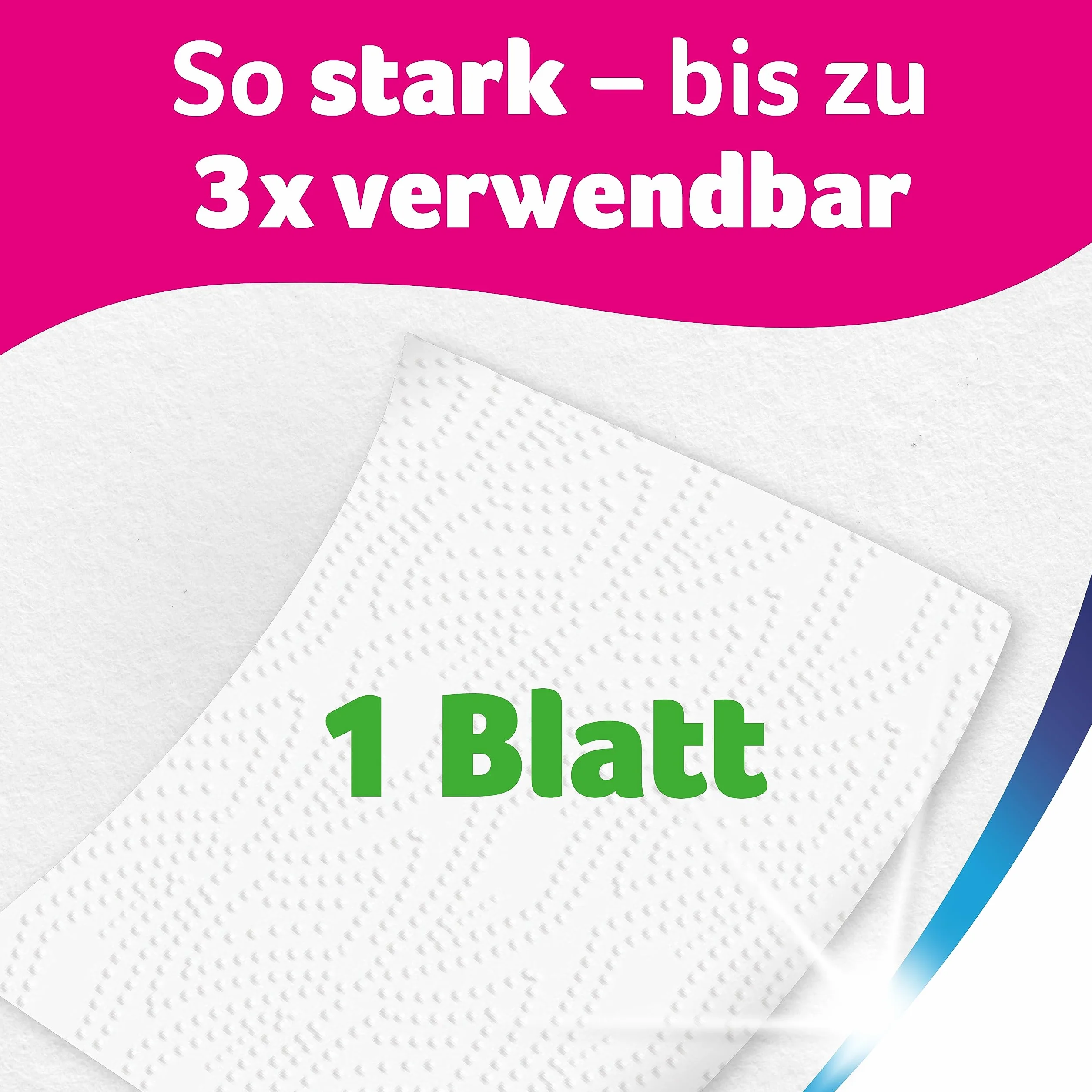 Zewa Wisch und Weg oryginalny wałek kuchenny, Mega Pack, 12 opakowań (48 rolek x 45 arkuszy)