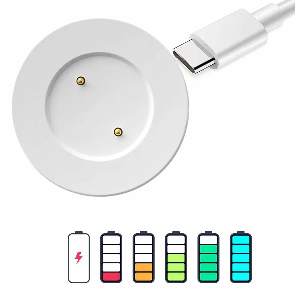 OcioDual Stacja Ładująca Kabel USB 80 cm Magnetyczna Ładowarka Huawei Watch GT/2/2E Honor Watch Dream Magic/2 Biały