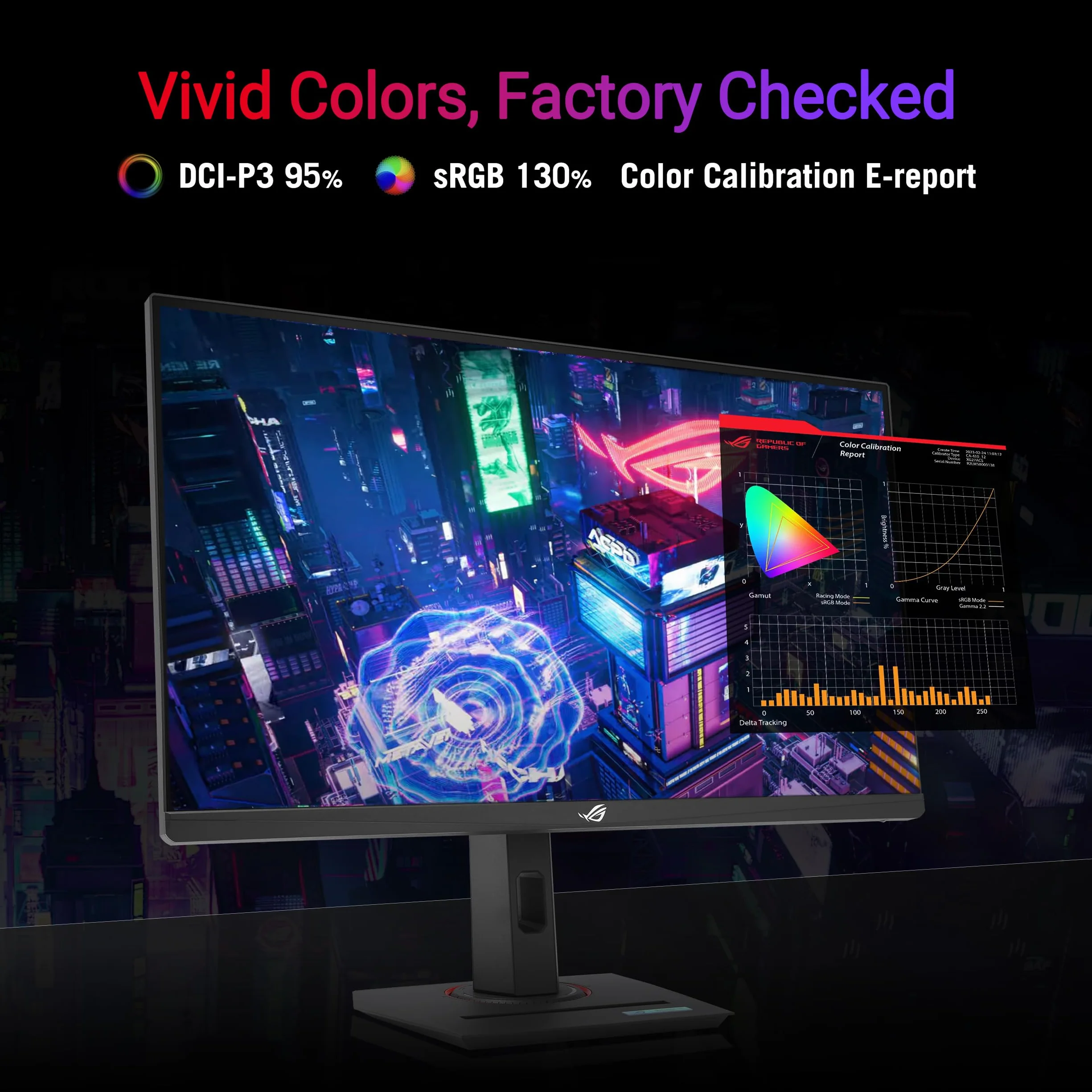 ASUS ROG Strix XG27UCS 27" 4K UHD Gaming Monitor 160Hz 1ms Fast IPS G-Sync HDR