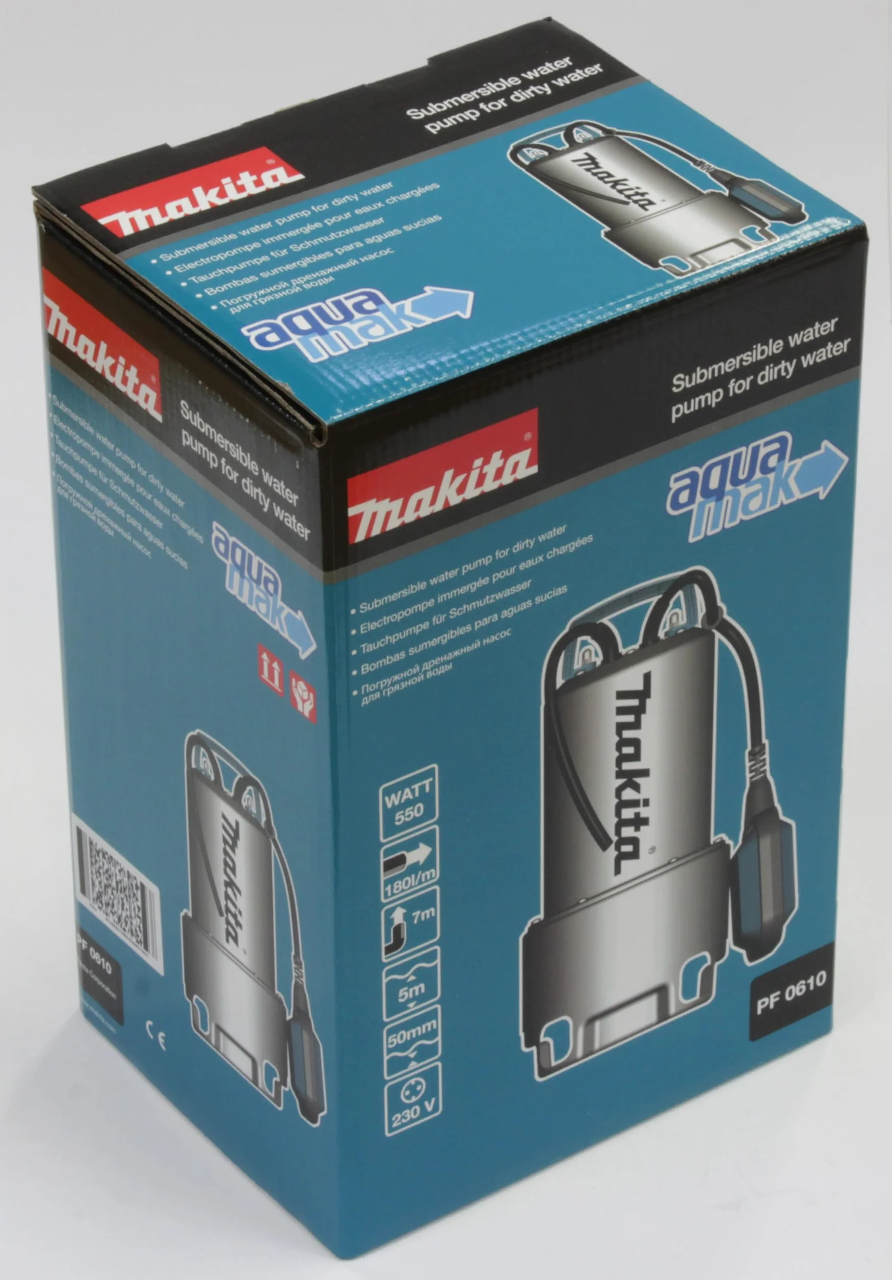 Makita PF0610 pompa głębinowa do wody czystej/brudnej 10 800 l/h