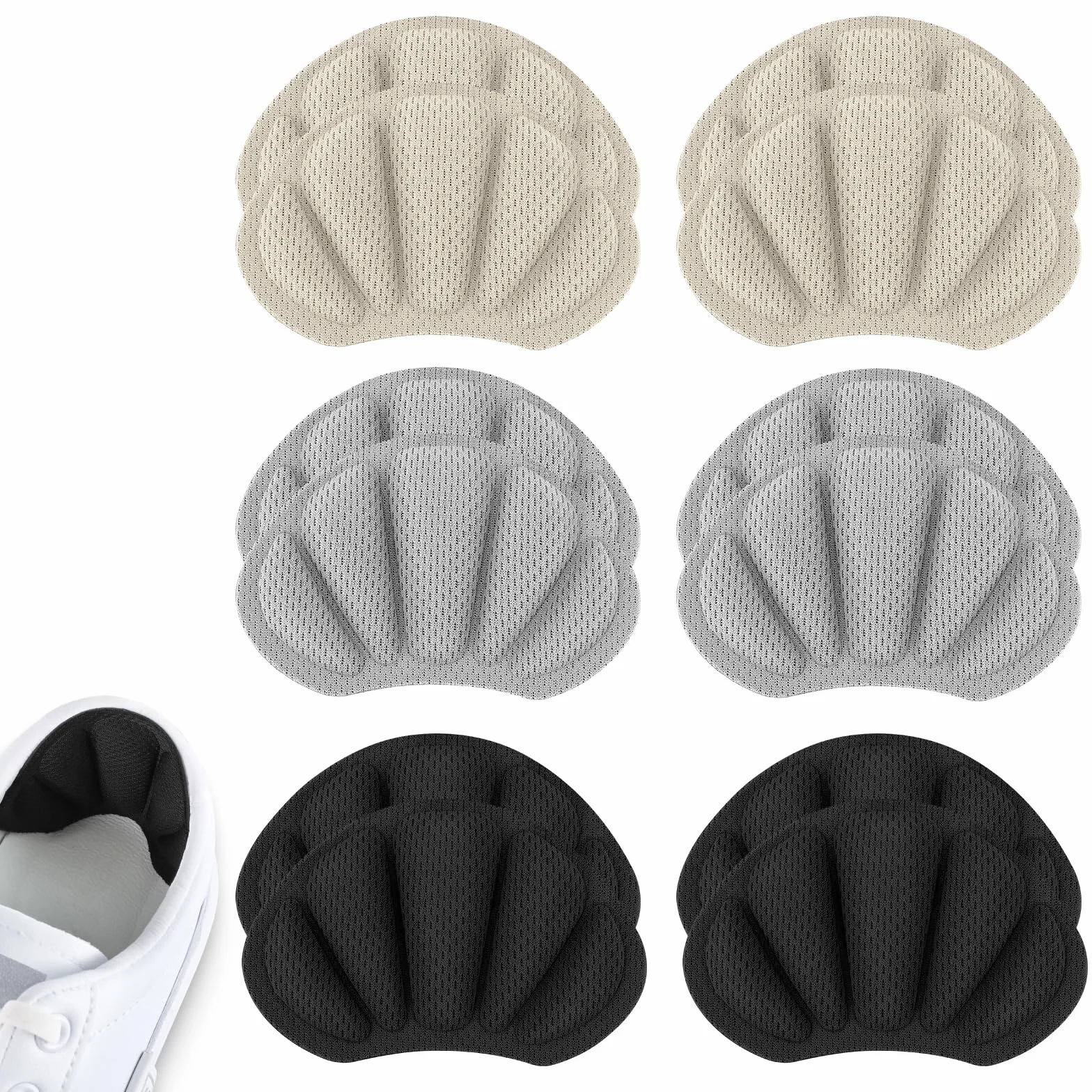Flintronic 6 par łatek naprawczych do sneakersów