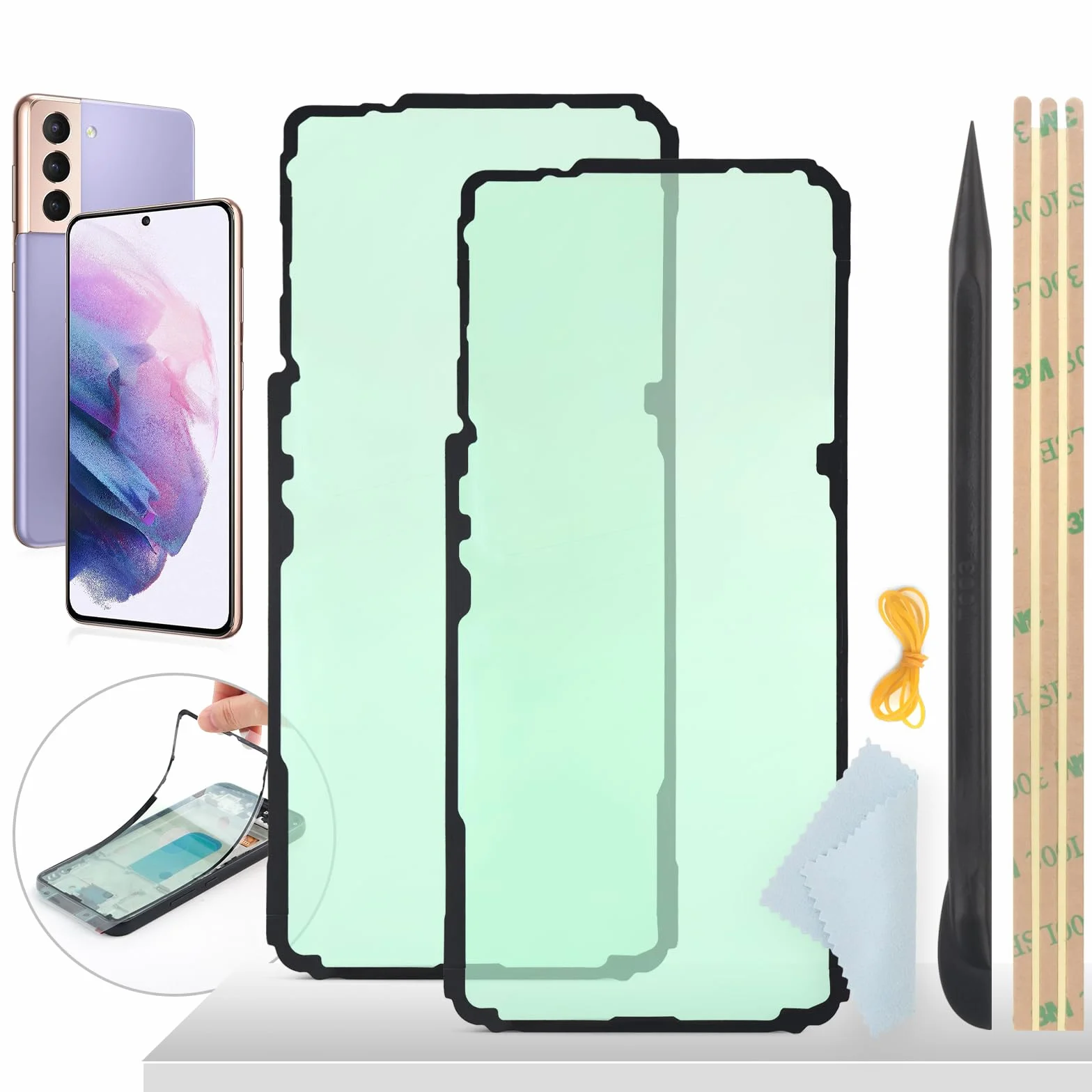 Pokrywa akumulatora wodoszczelna folia samoprzylepna do Samsung Galaxy S21 5G
