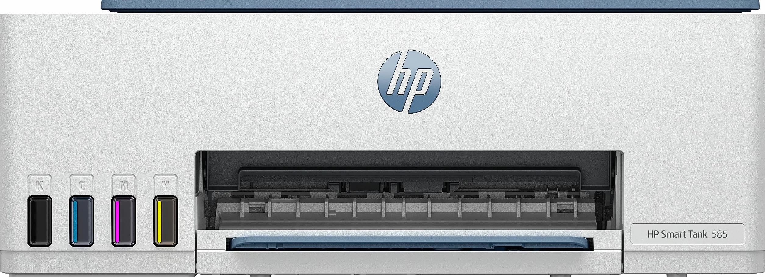 HP Smart Tank 585 All-in-One Printer, Home and home office, Print, copy, scan, Wireless, High-volume printer tank, Print from phone or tablet, Scan to PDF (1F3Y4A)