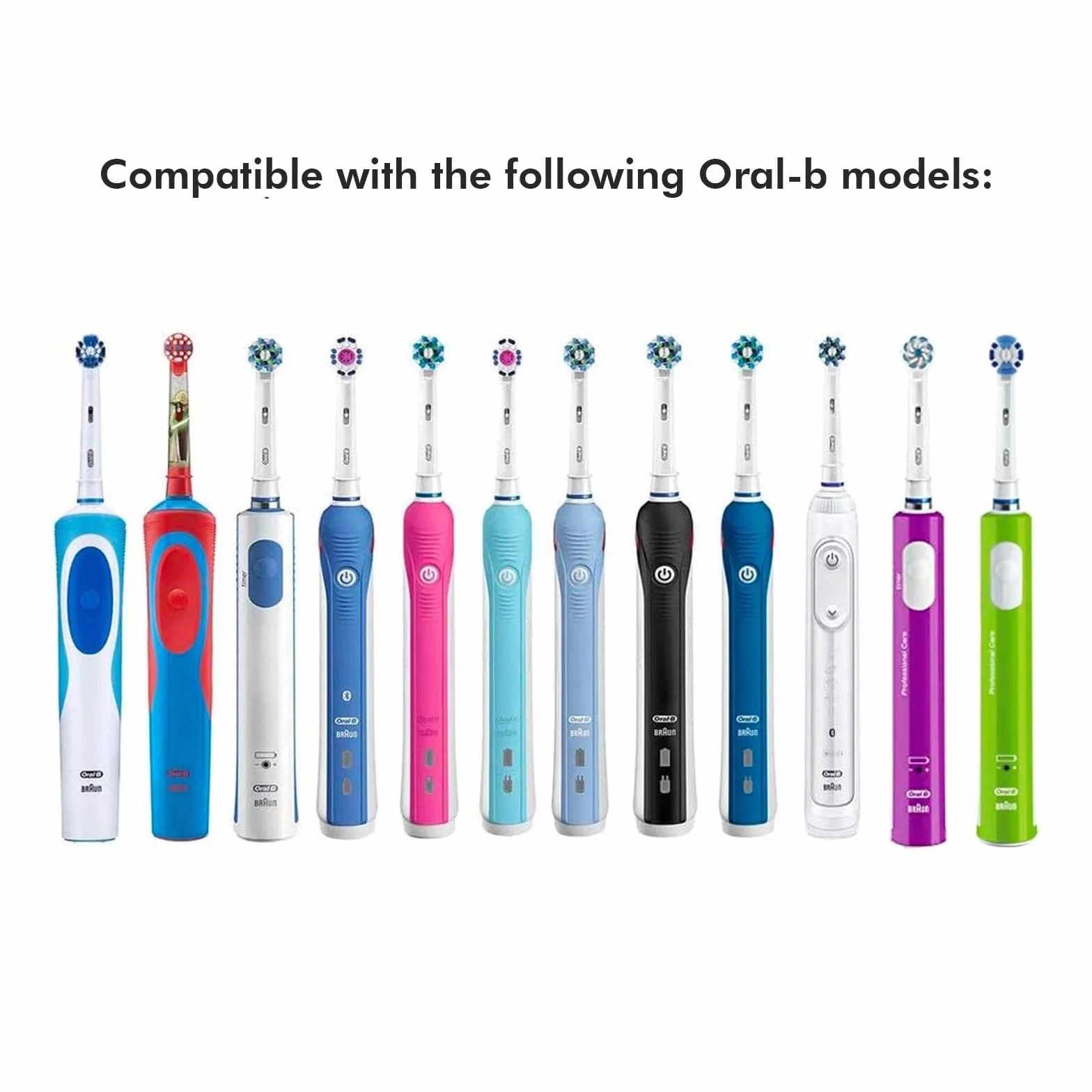 Etui na szczoteczkę do zębów na podróże dla Oral B & Philips Sonicare, Różowy