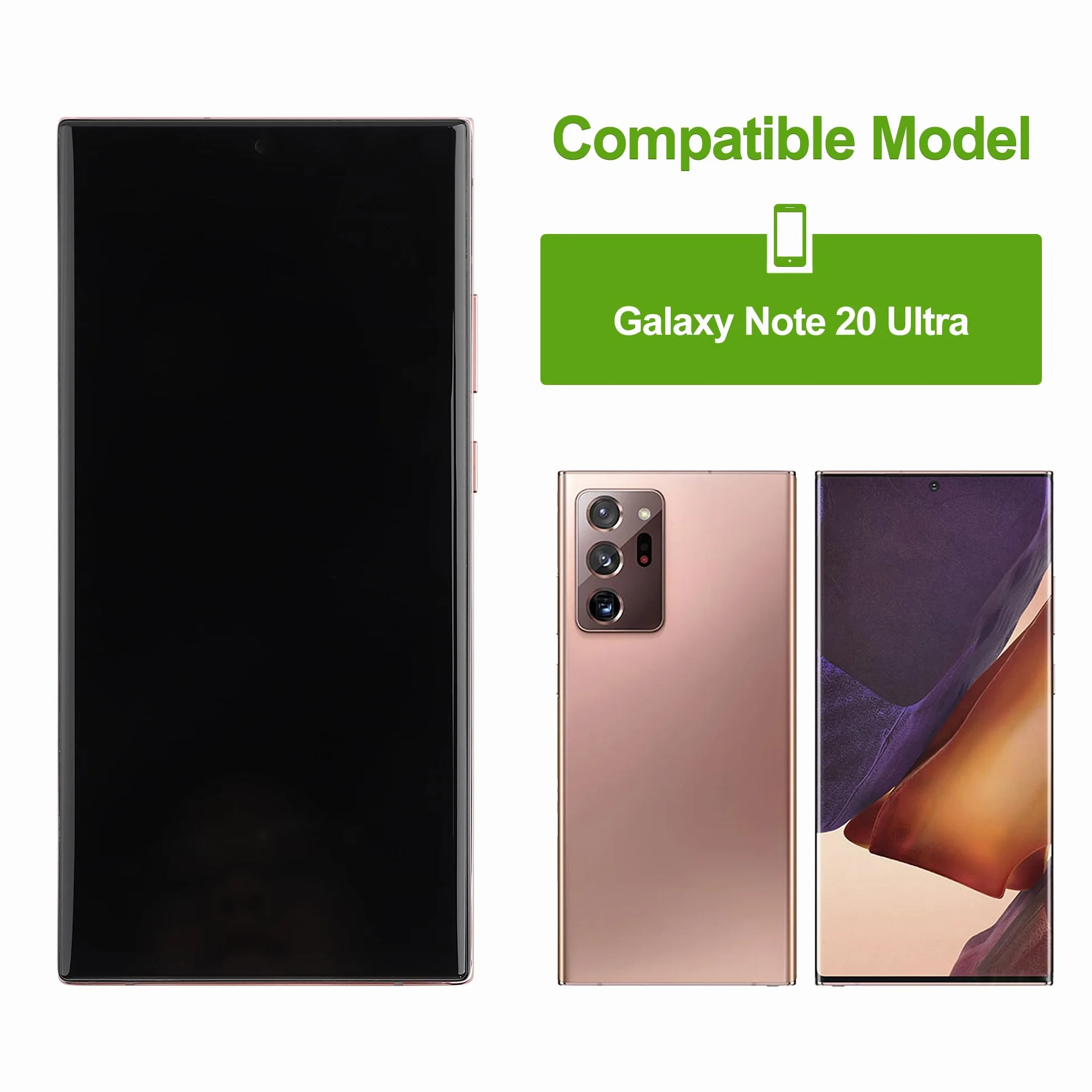 Wyświetlacz TFT do Samsung Galaxy Note 20 Ultra 5G SM-N986B SM-N986U 17,5 cm (6,9 cala) złoty