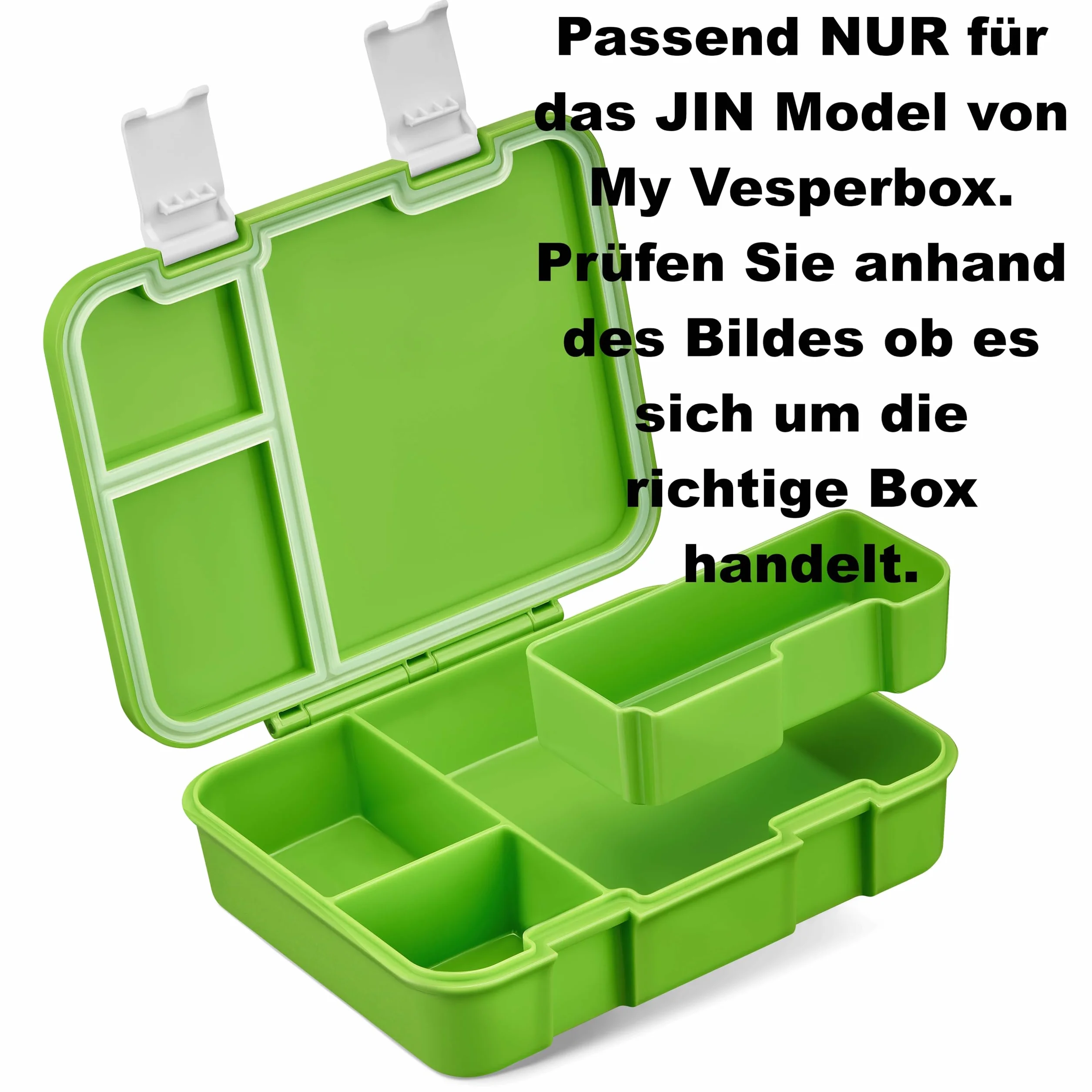 My Vesperbox - JIN – 2 x zapasowe zamknięcie (białe)