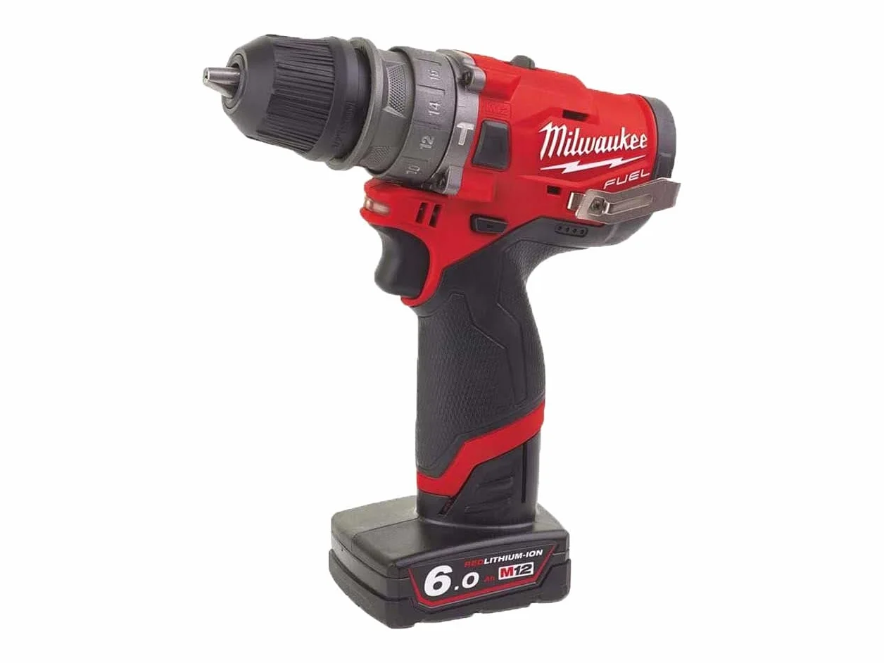 Milwaukee Milm12Fid0 Wkrętak Udarowy, Czerwony/Czarny, 19.5 x 7.4 x 16.8 cm