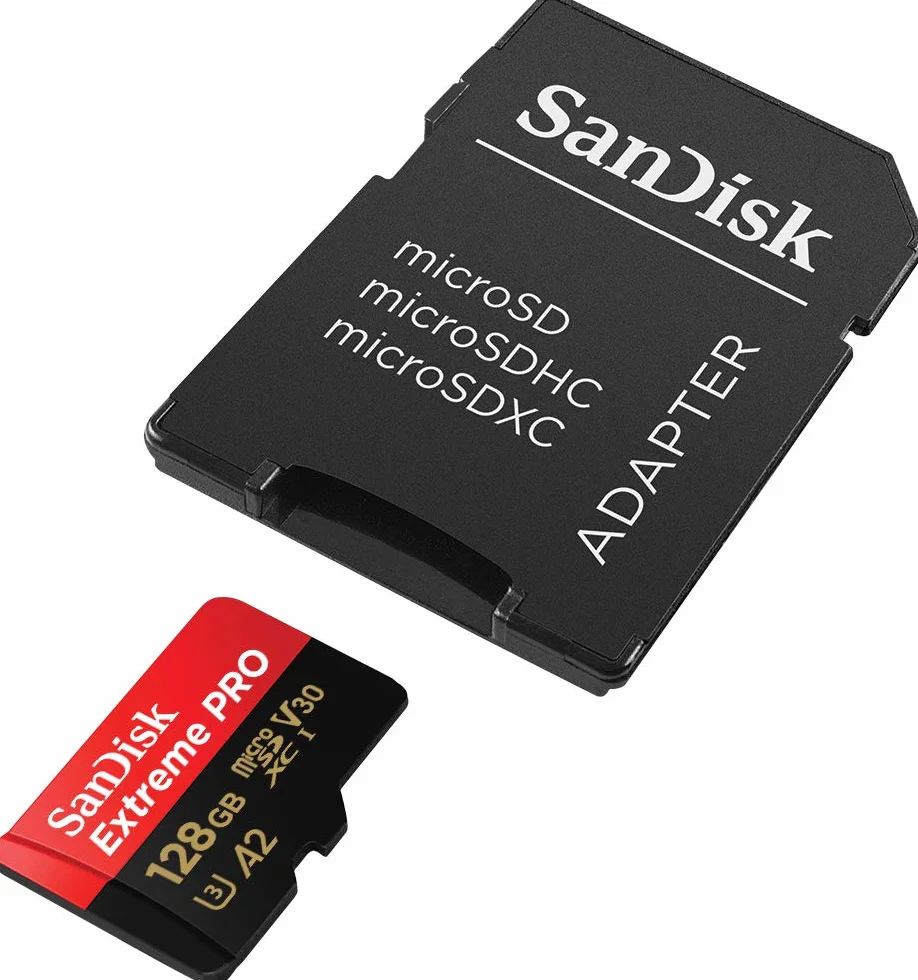 Sandisk Extreme Pro SDSQXCD-128G-GN6MA Karta Pamięci 128 GB Czarny