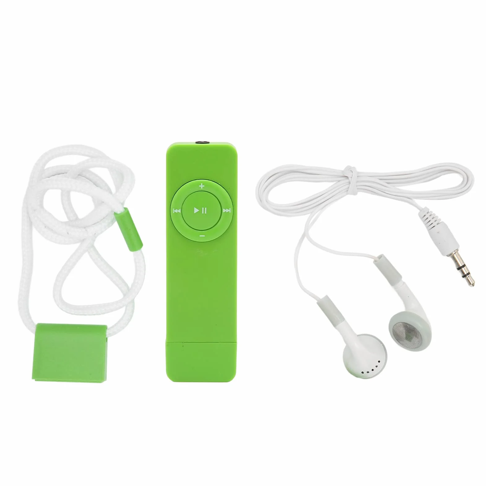 Mini Odtwarzacz Muzyczny, Przenośny Bezstratny HIFI MP3 ze Słuchawkami, 180mAh Student Obsługa Karty Pamięci 64G, do Pracy Studyjnej Sportowej (Zielony)