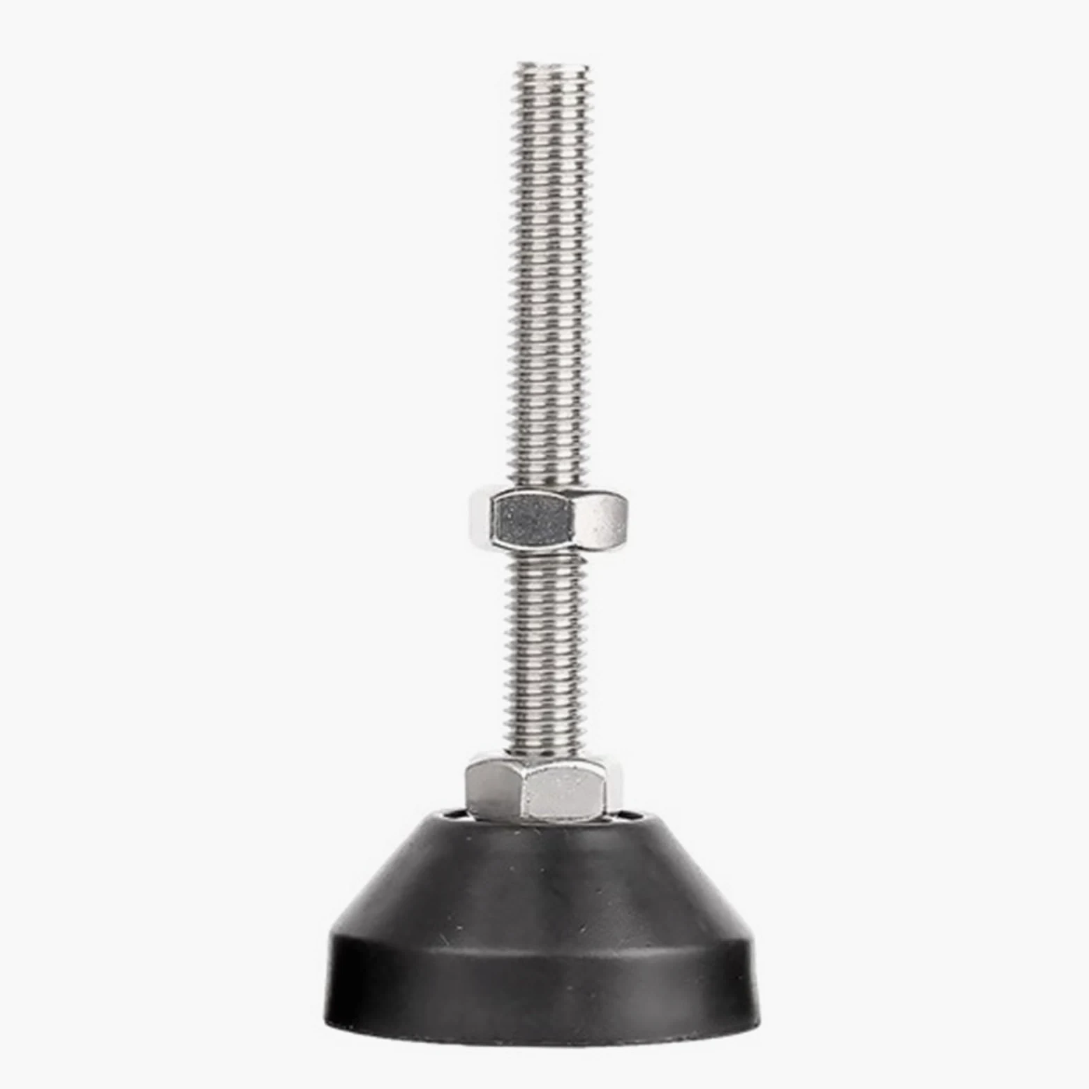 4 regulowane nóżki do mebli M6-M16 | Podstawa podpierająca fundament ze śrubą ze stali nierdzewnej 304 40-80 mm(D1 80mm,M16(1sets))
