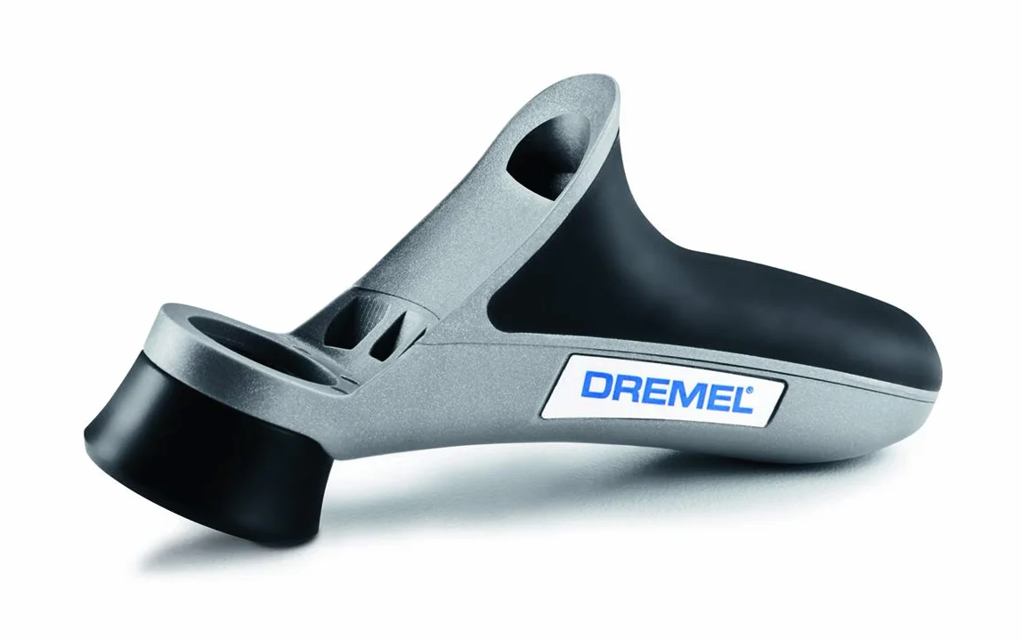 Dremel 577 Uchwyt detailera - uniwersalny zestaw akcesoriów do narzędzia obrotowego z 1 przystawką i 3 akcesoriami