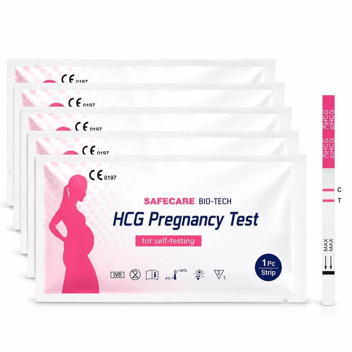 5 x test ciążowy - testy ciążowe / wczesny test - test ciążowy