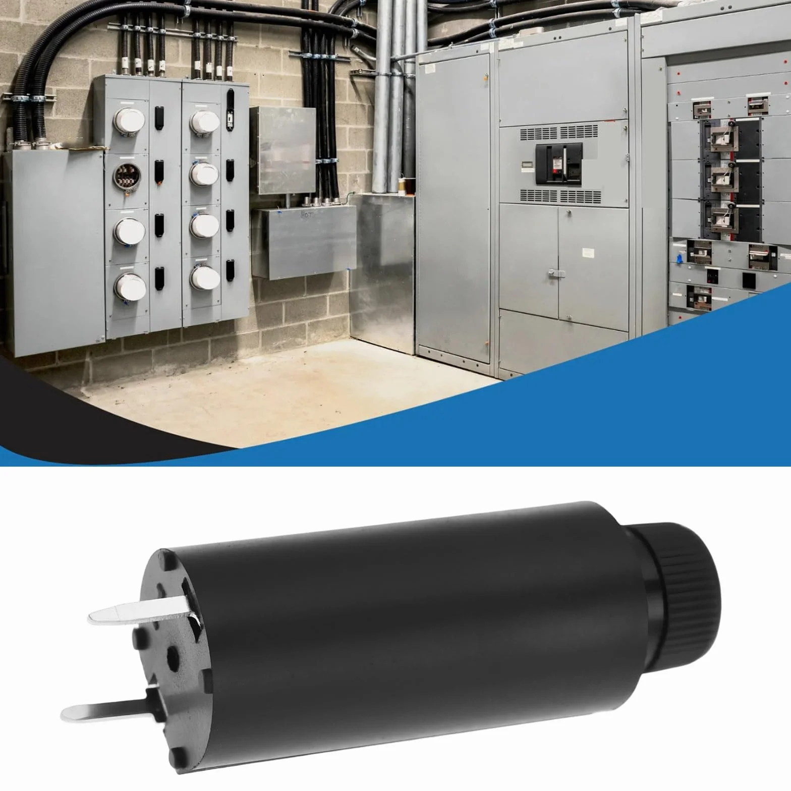 3 x uchwyt bezpiecznika pionowy zamknięty z zaślepką 5 mm x 20 mm 250 V 10 A do płyt zasilających różnych małych urządzeń elektrycznych