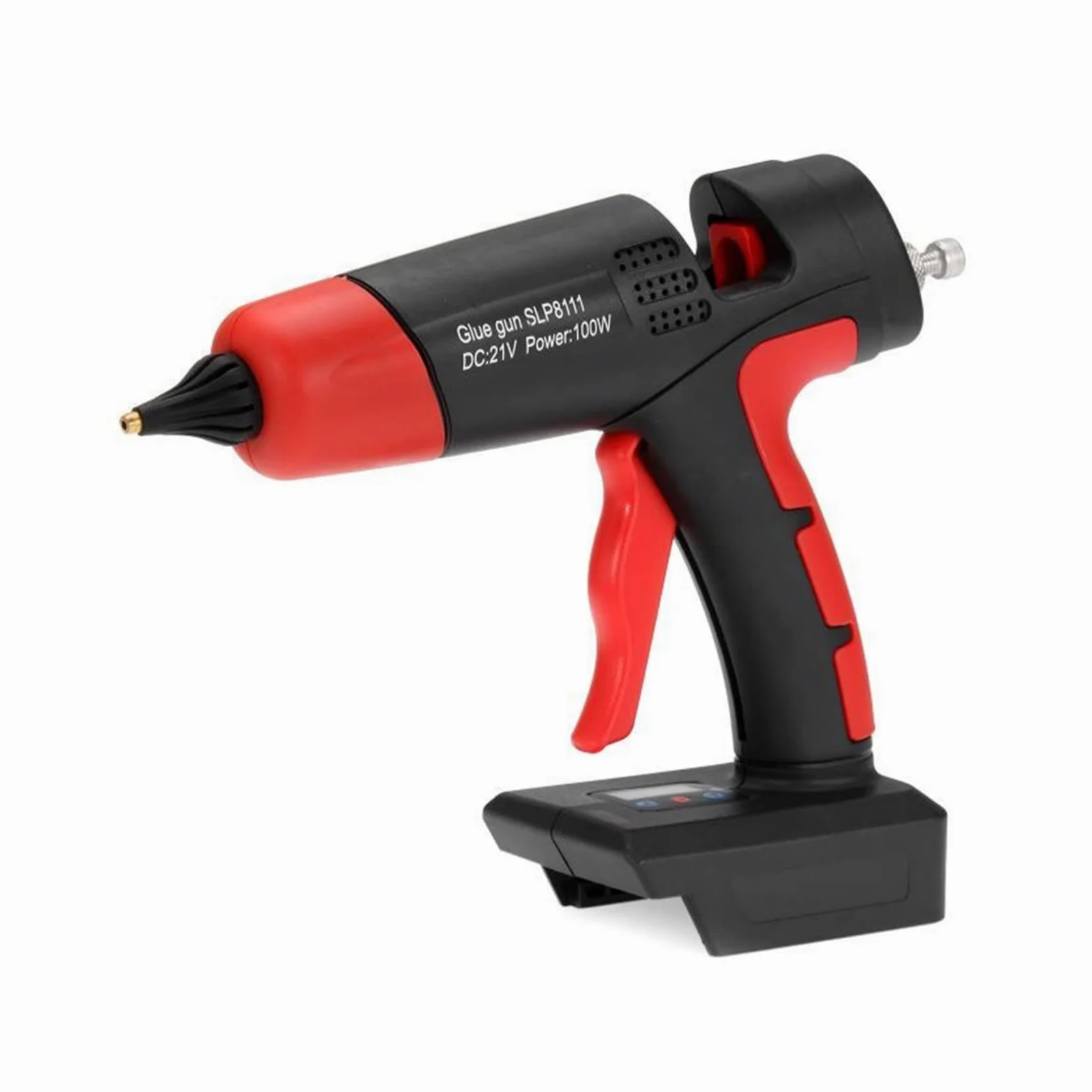 Pistolet Do Kleju Na GorąCo Pistolet do klejenia na gorąco bezprzewodowy akumulator do 11mm klej w sztyfcie bateria domowe narzędzie do naprawy DIY do baterii(No battery)