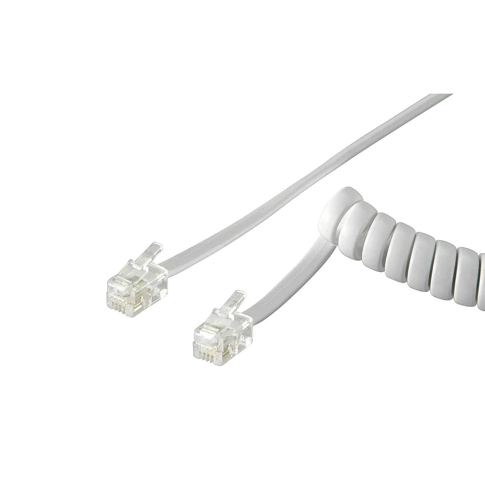 Goobay Kabel Telefoniczny Rj10 2 m Biały