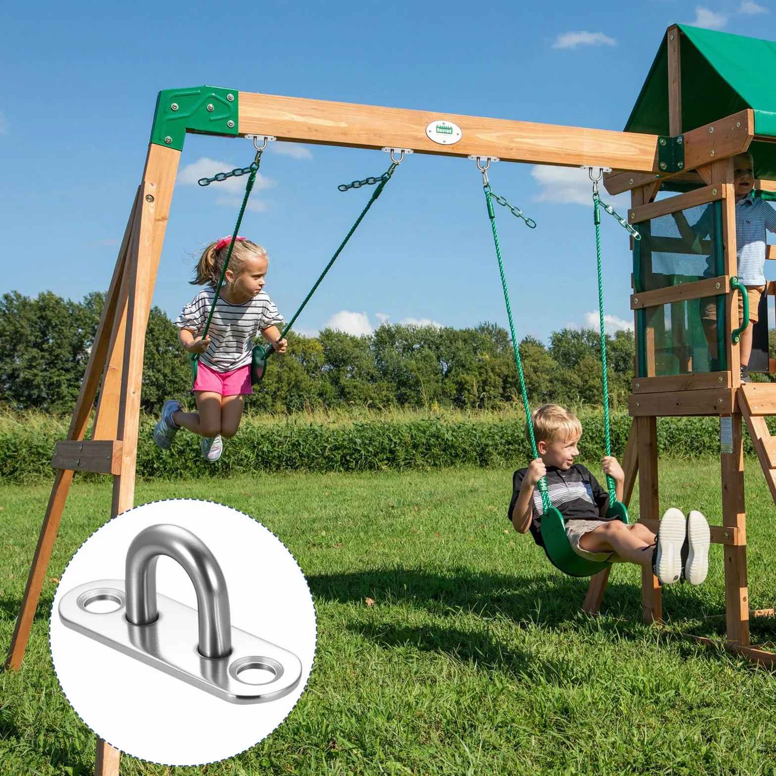 10 sztuk haczyków sufitowych do dużych obciążeń, płyta oczkowa M5, stal nierdzewna, oczka śrubowe, płyta oczkowa z oczkiem, haczyki z oczkami, oczka ścienne do wkręcania wiszącego żagla