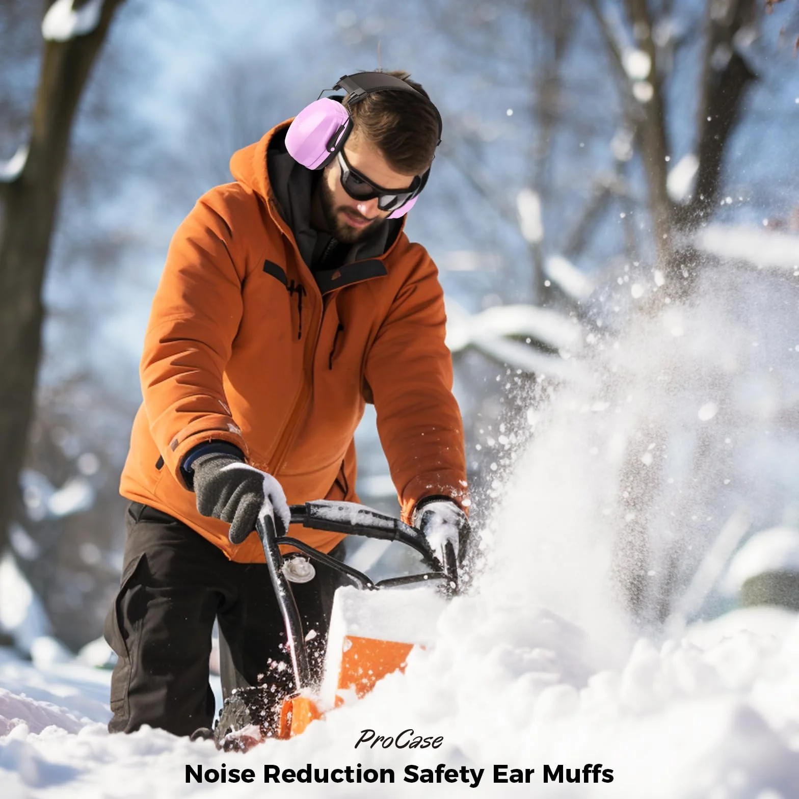 ProCase Nauszniki Uniseks Safety Ear Muffs (1 w zestawie)